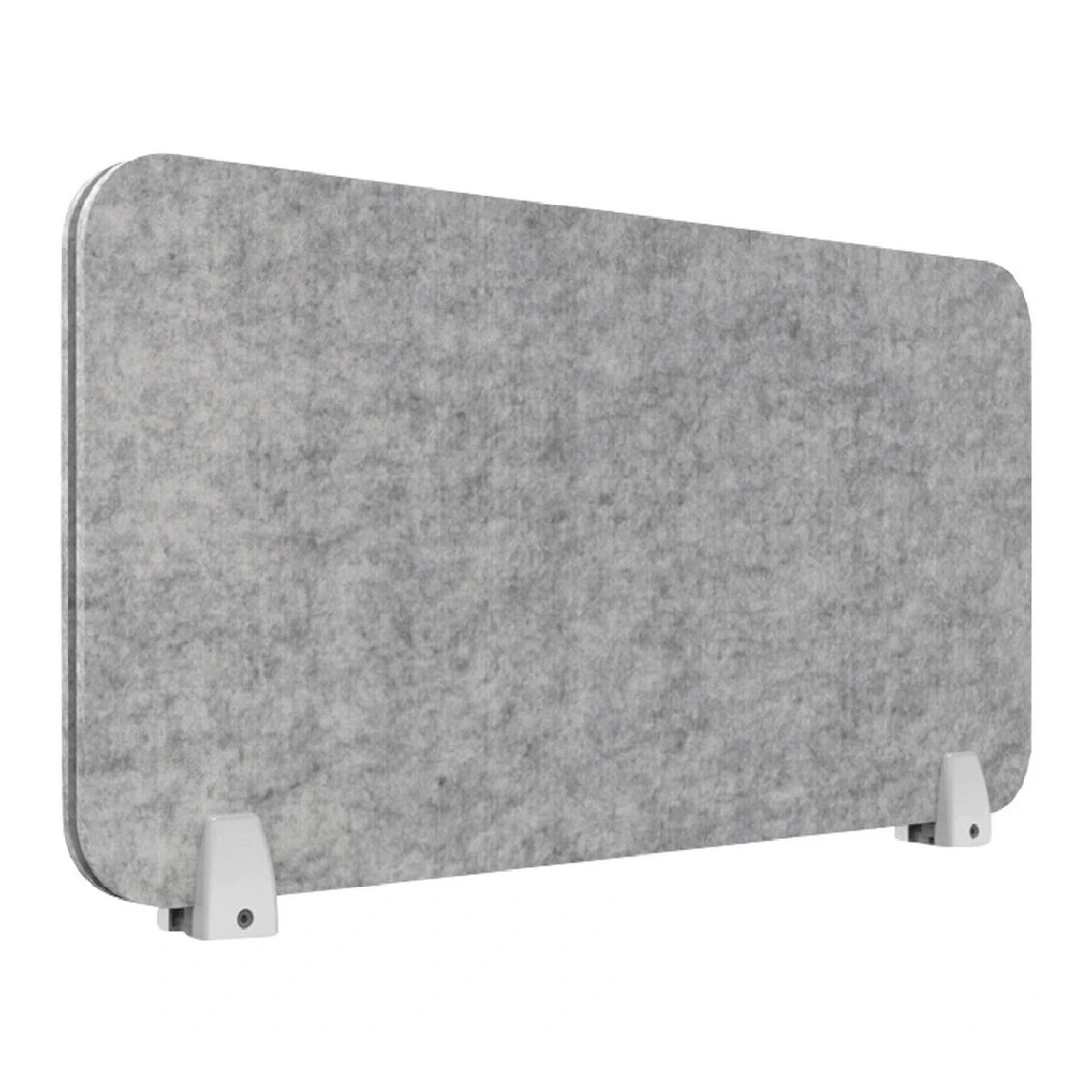 1 Furnx Eco Panel Screen Desk Mount 740 x 400 mm Grey/White, 1 of 2