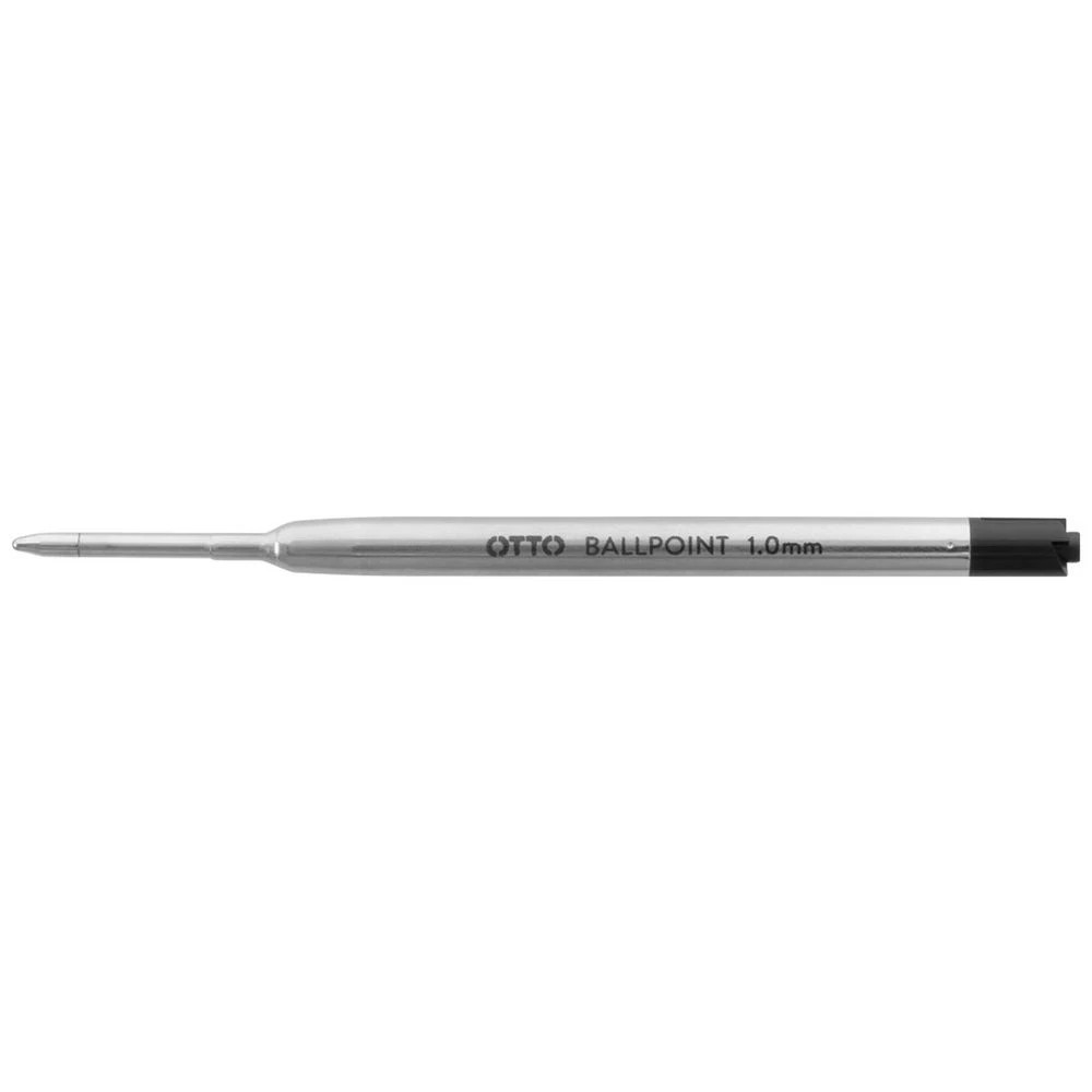 1 Otto Premium Ballpoint Pen Refill 5 Pack Black, 1 of 4