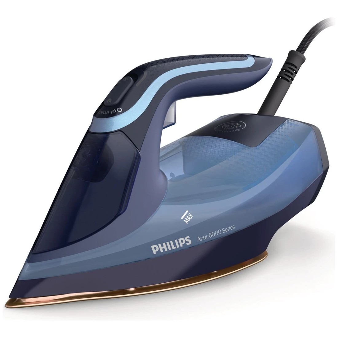 1 Philips Azur 8000 Series Steam Iron Blue, 1 of 5