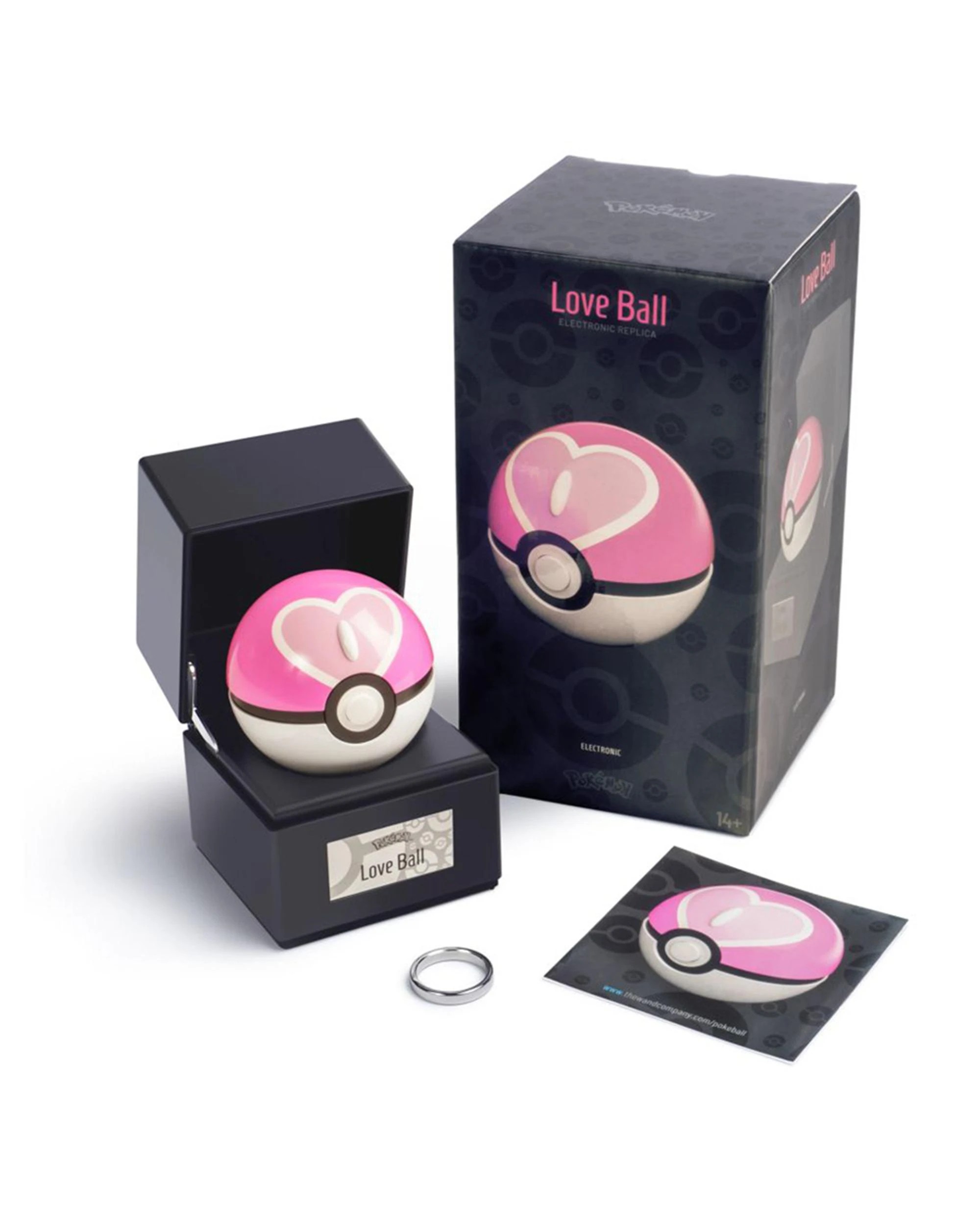 5 The Wand Company Pokemon Love Ball Prop Replica, 5 of 5