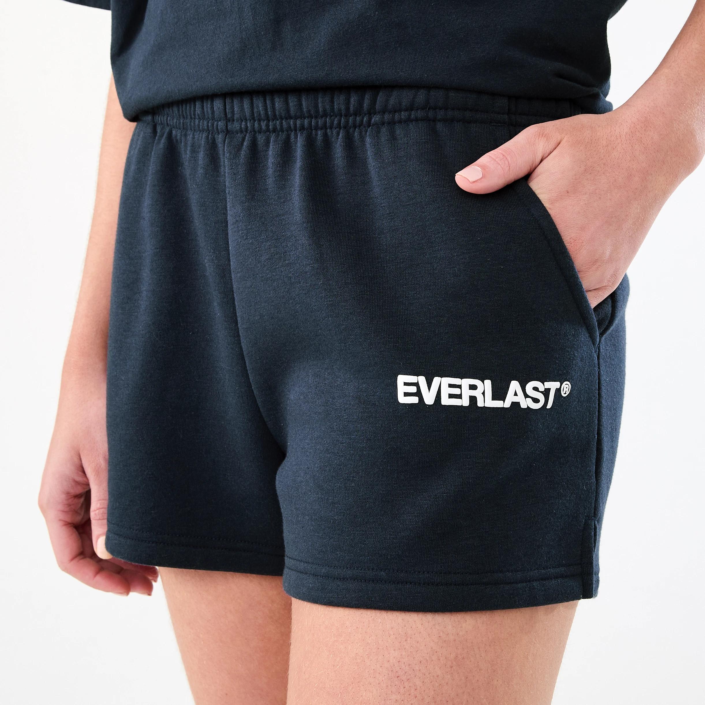 3 Everlast Womens Street Sweat Shorts EVERLAST MIDNIGHT BLUE, 3 of 6