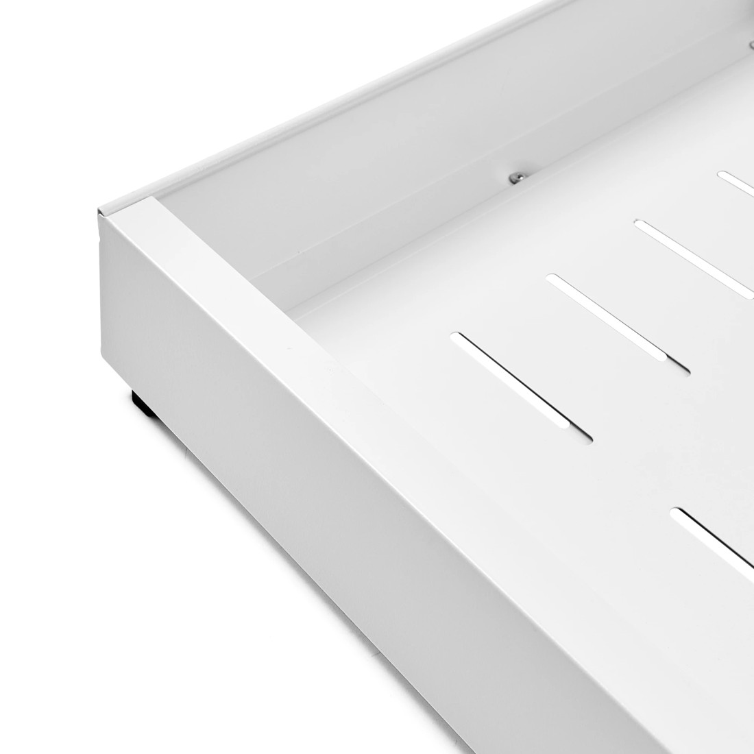 9 Expandable White Pull-Out Cabinet Drawer, 9 of 10