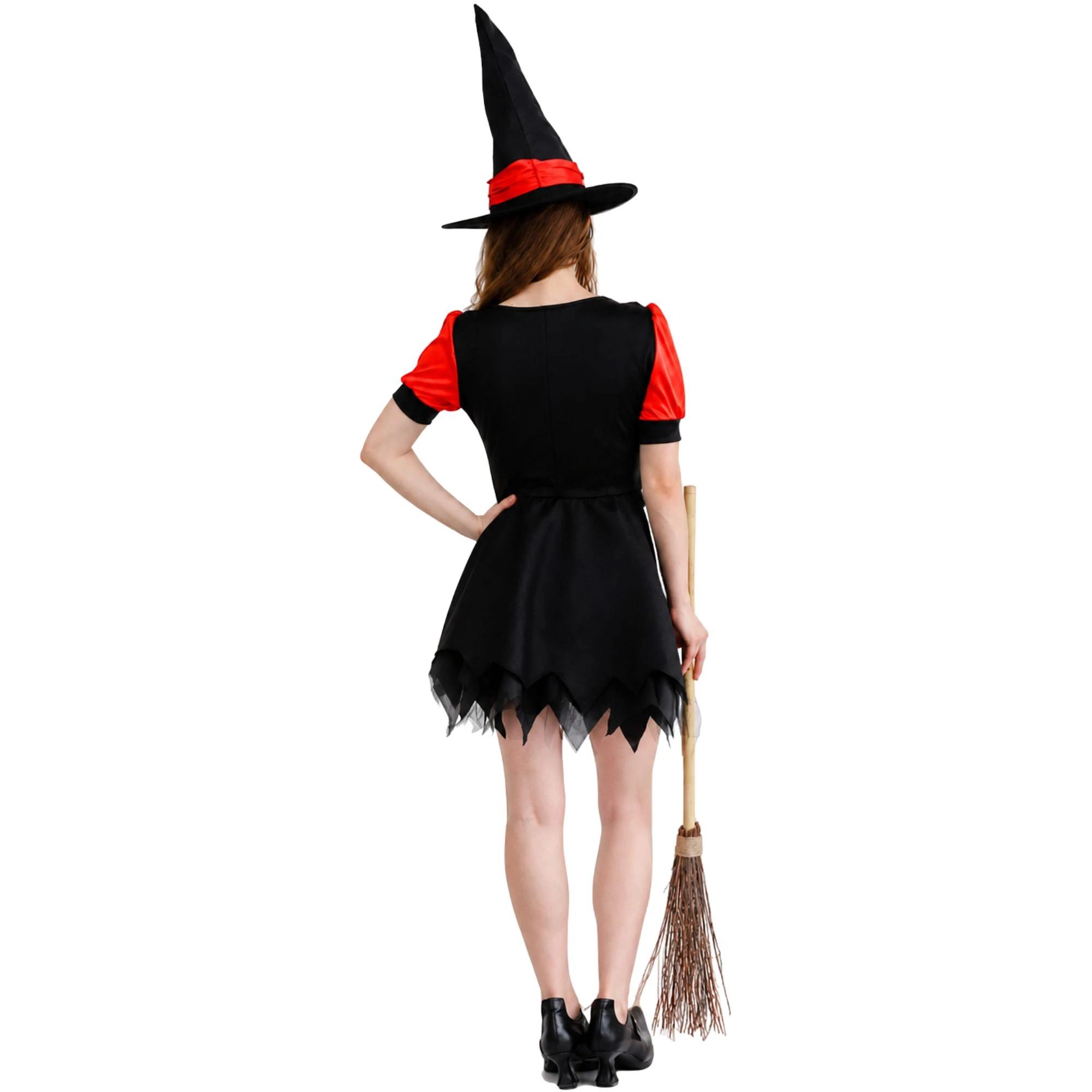 3 Tomfoolery Women's Sexy Witch Costume BLACK, 3 of 4