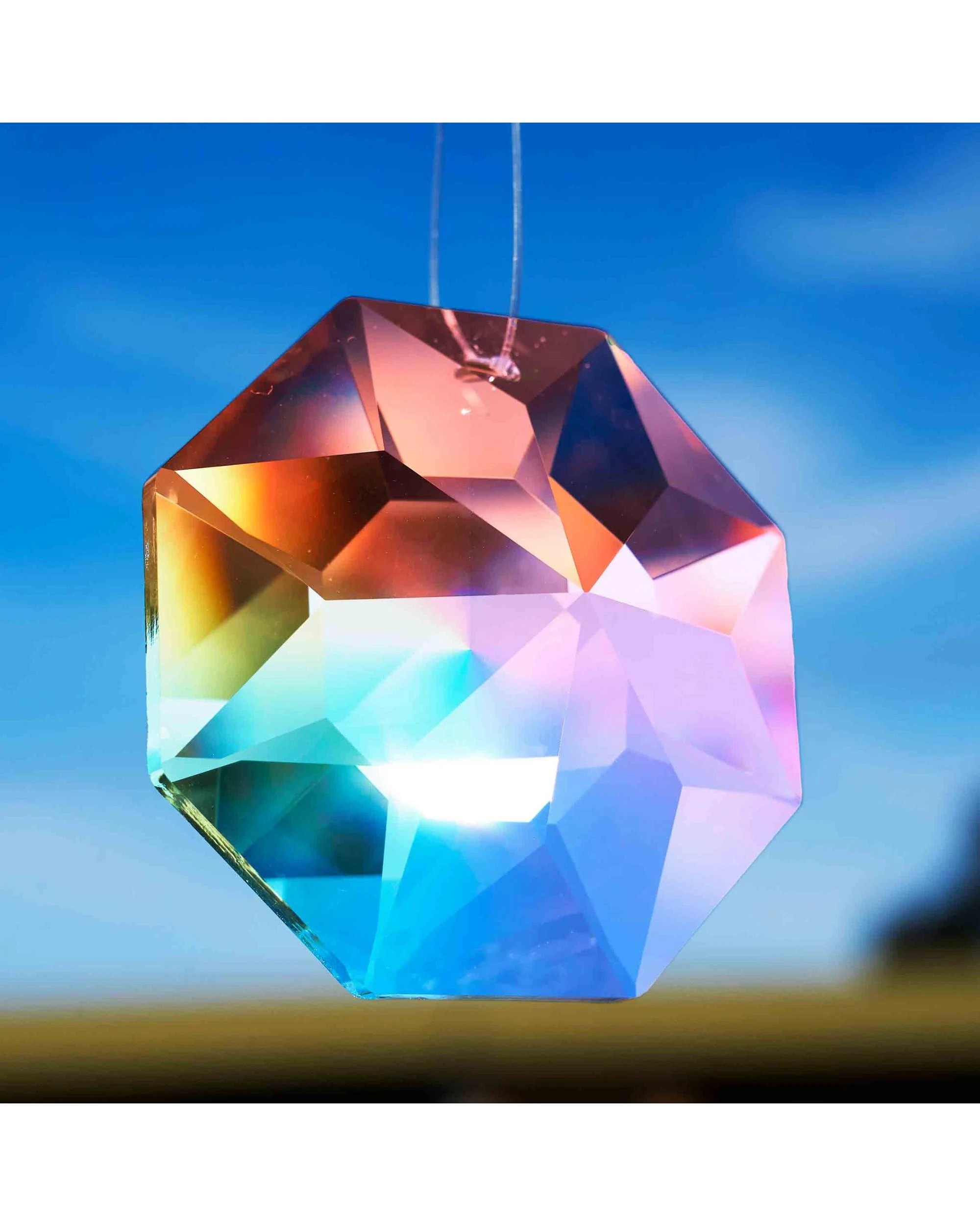 2 Heebie Jeebies Rainbow Catcher Hanging Sun Crystal, 2 of 5