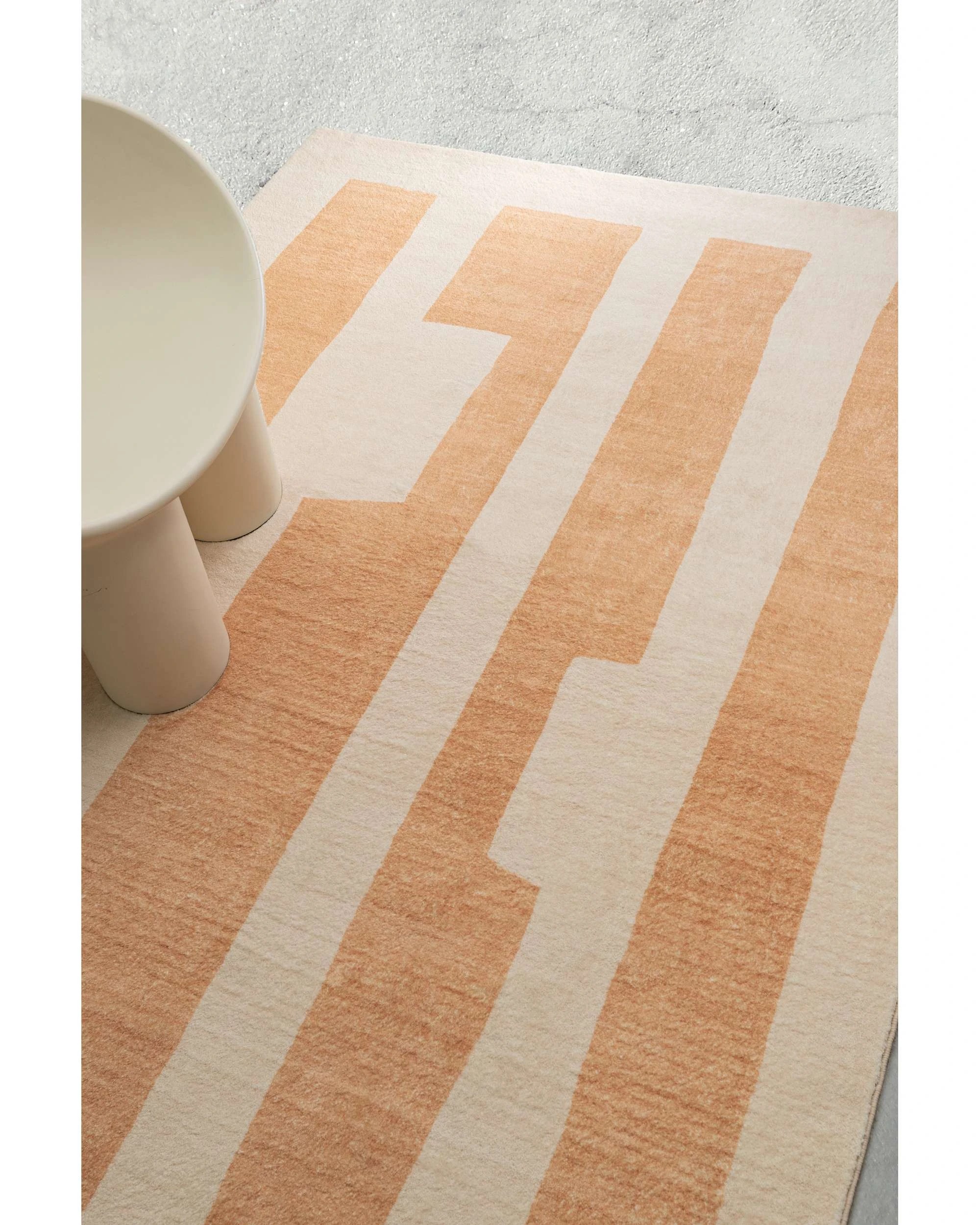 3 Loopsie Harlem Printed Washable Rug - Beige, 3 of 8