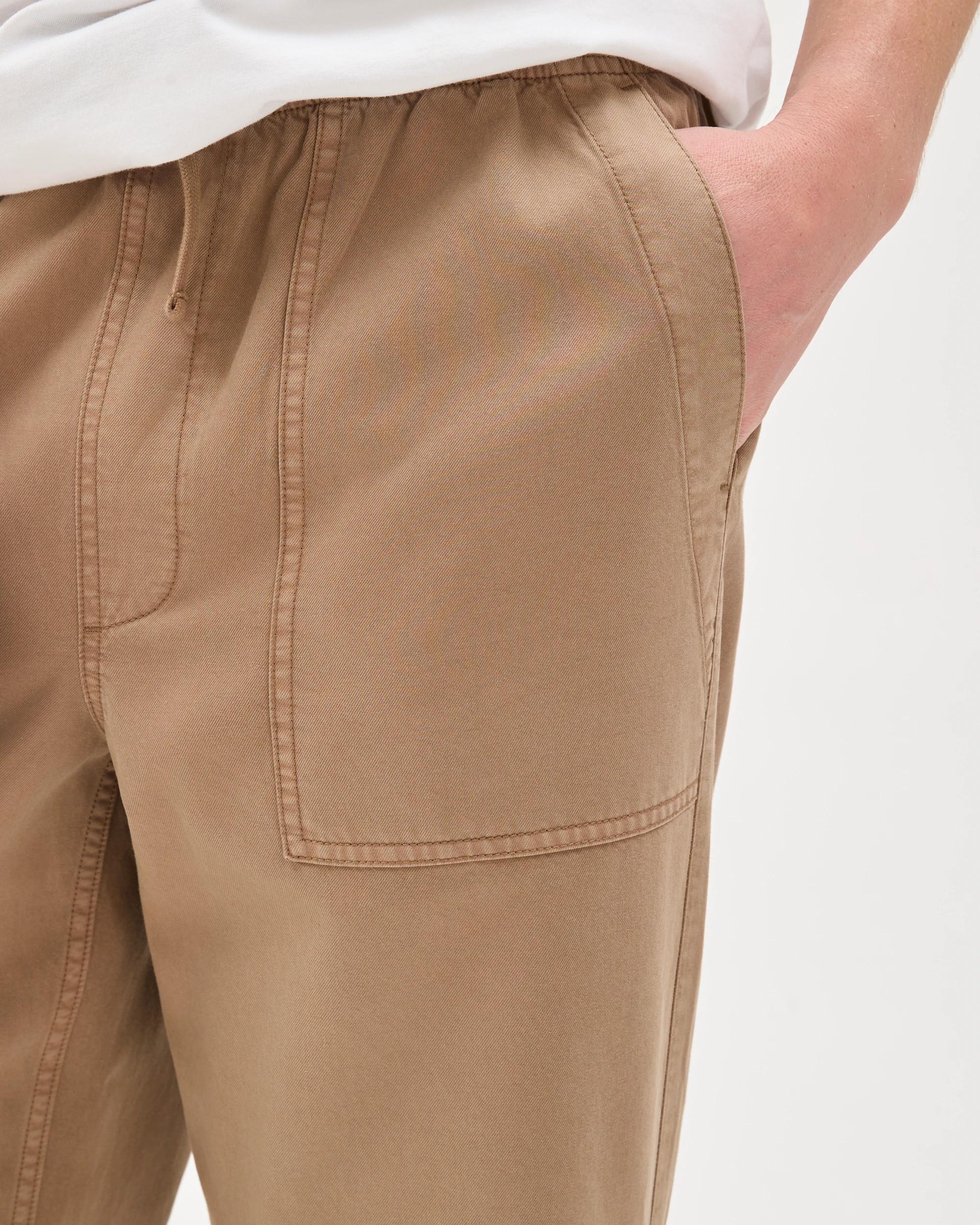 6 Target Man Elastic Waist Beach Pants SEPIA TINT, 6 of 7