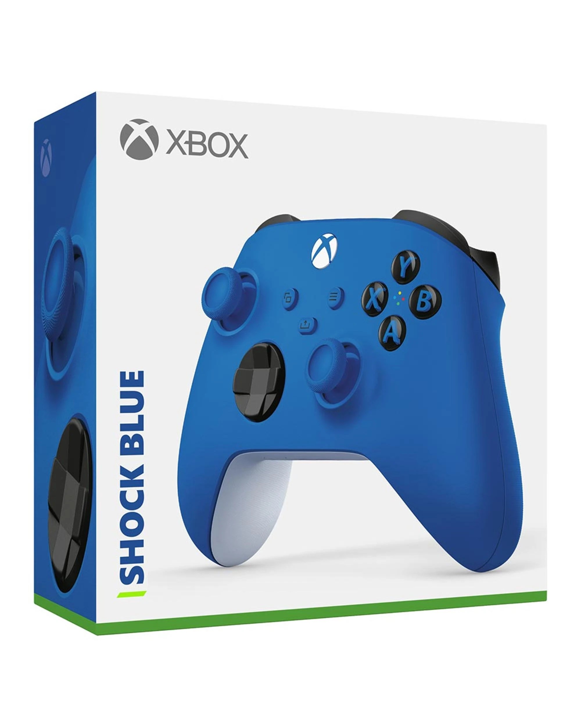 2 Xbox Wireless Controller - Shock Blue, 2 of 4