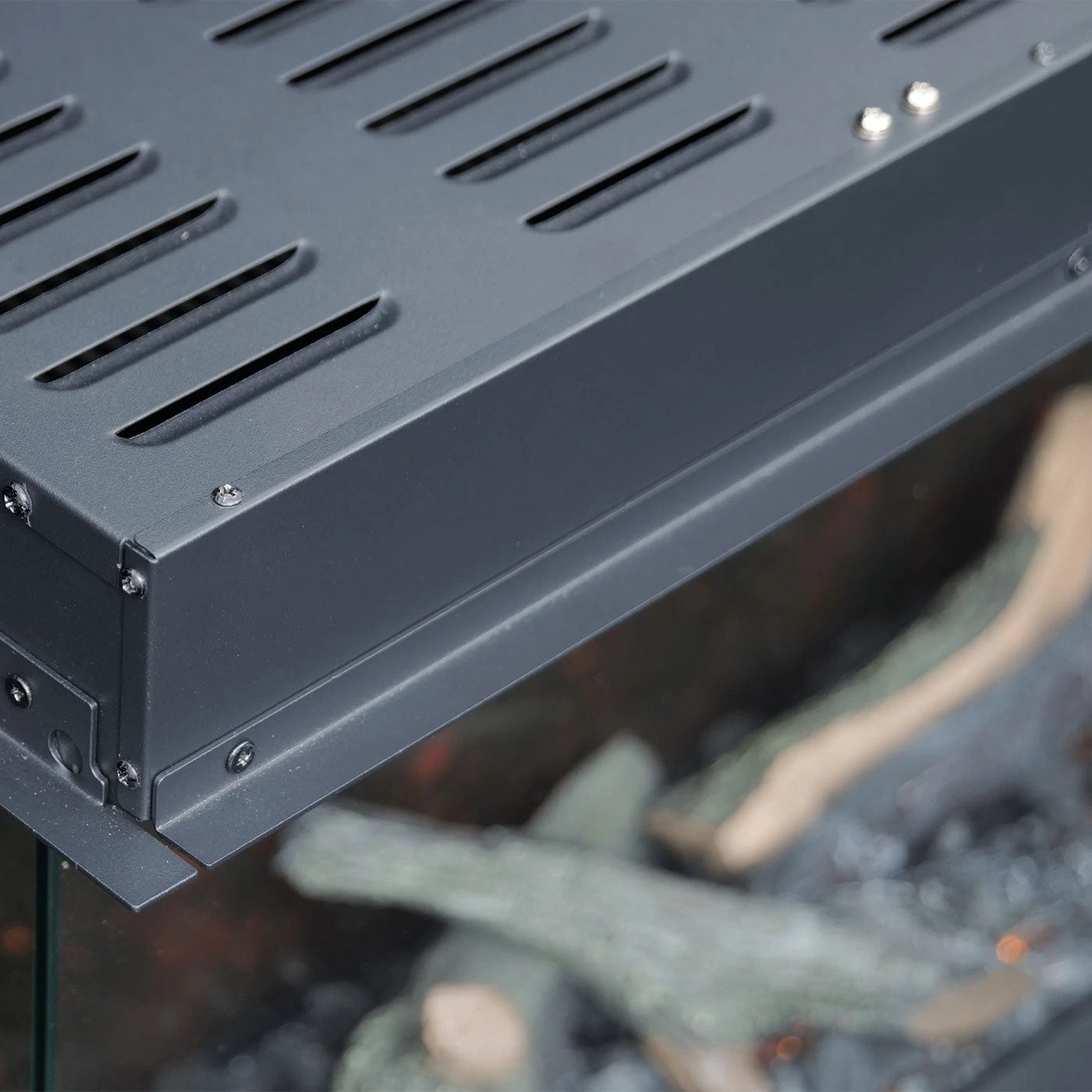 6 Moda Living Devon 3-Sided 59 inch Extra Deep Electric Fireplace - Black, 6 of 6