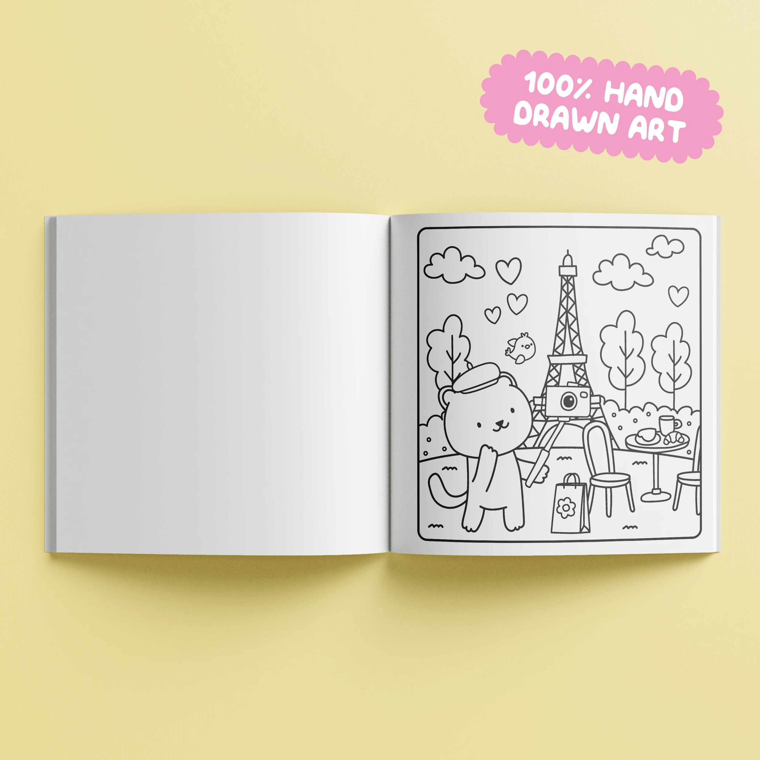 4 Sunny Vibes Cute Candids: Cute & Bold Colouring by Sam Jayne - Book, 4 of 5