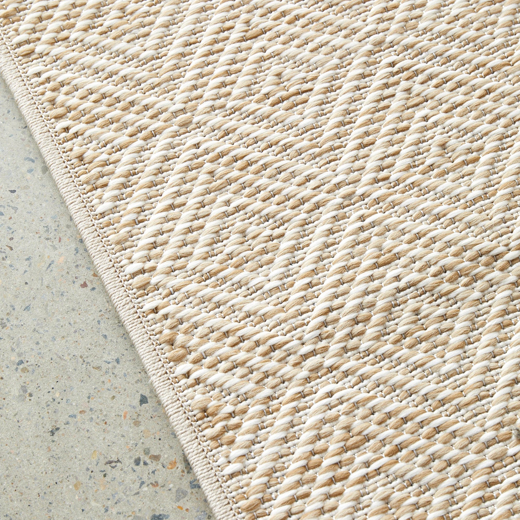5 Common Ground Rugs Palmline Misty 330x240cm - Extra Large Outdoor Rug - Beige, 5 of 7