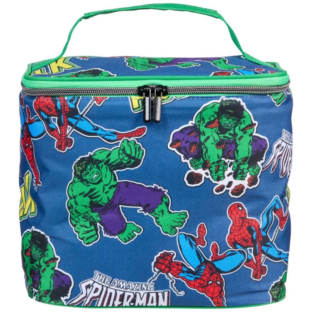 1 Hulk vs Spiderman Tote Lunch Bag, 1 of 2
