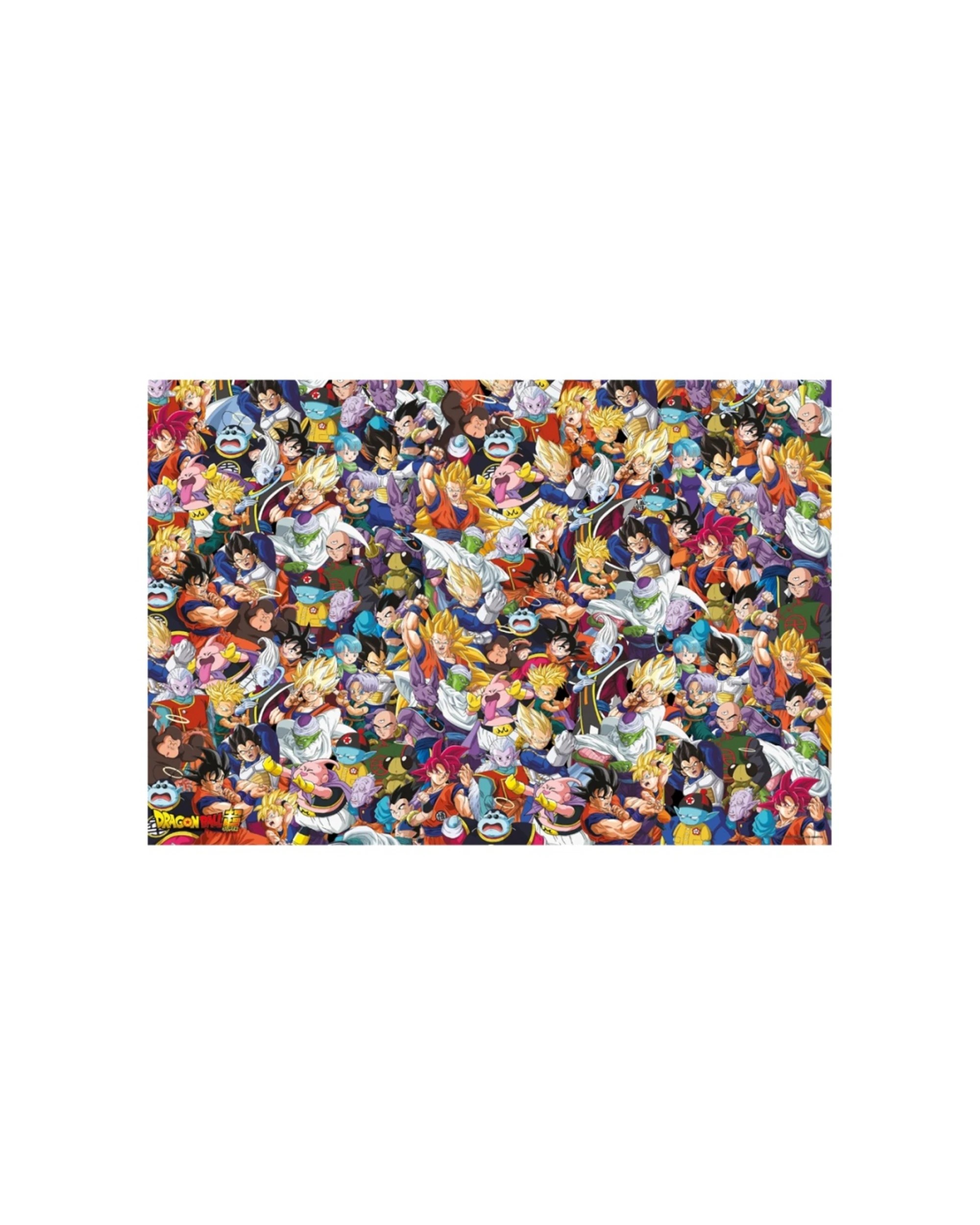 2 Clementoni Dragon Ball Z 1000 Piece Jigsaw Puzzle 70x50cm Set - Multi, 2 of 2