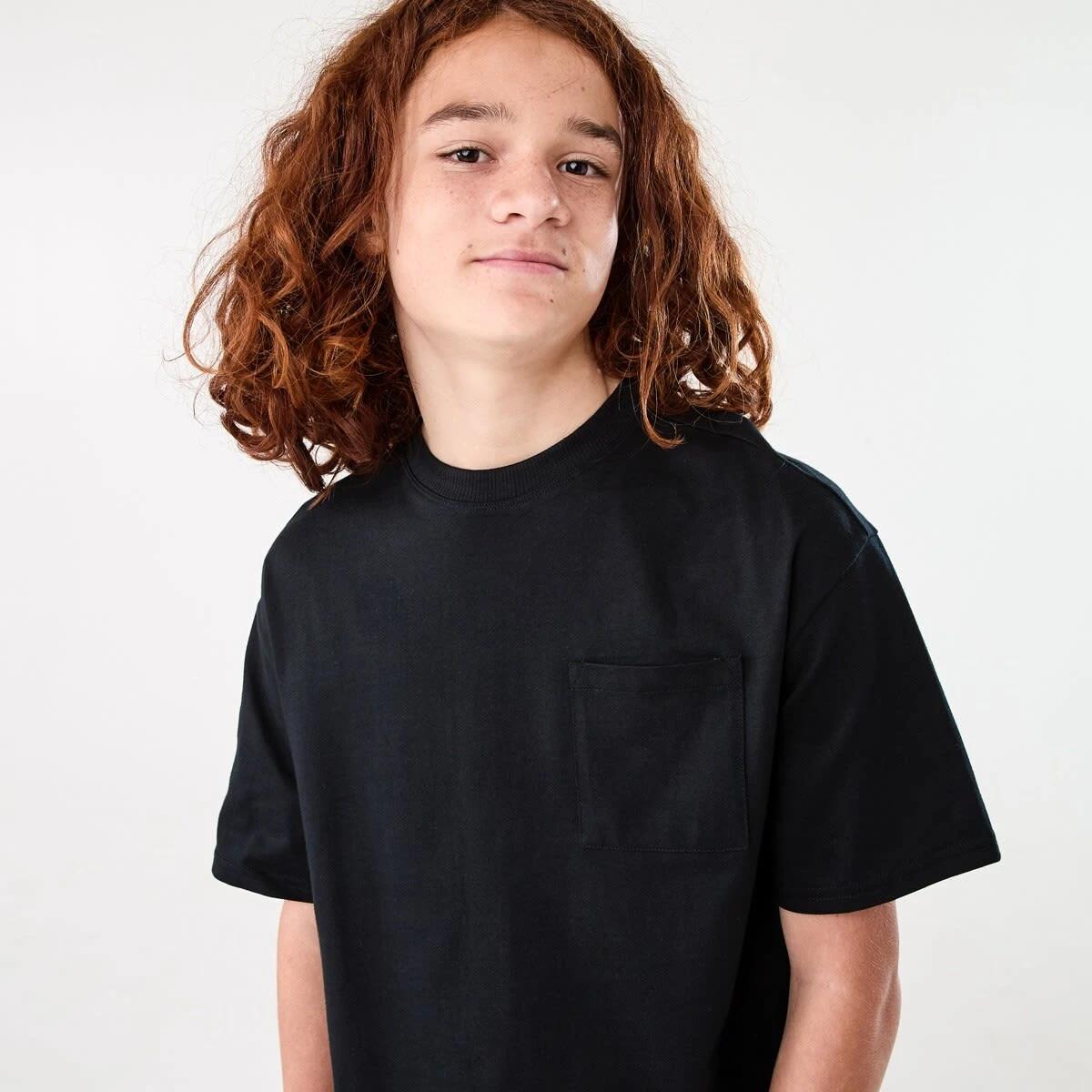 3 Short Sleeve Oversized T-shirt BLACK, 3 of 7