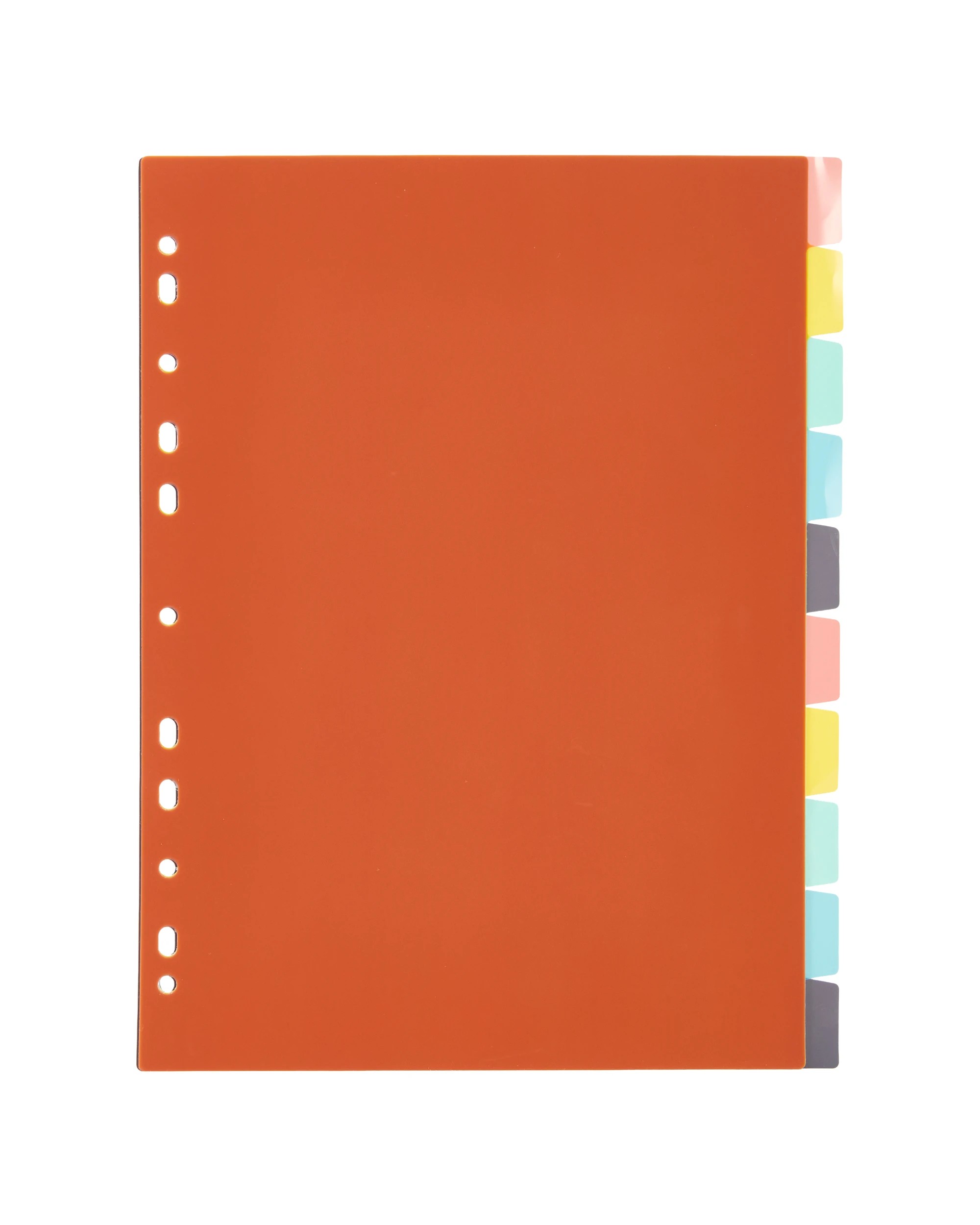 1 10 Tab Plastic Dividers, 1 of 6