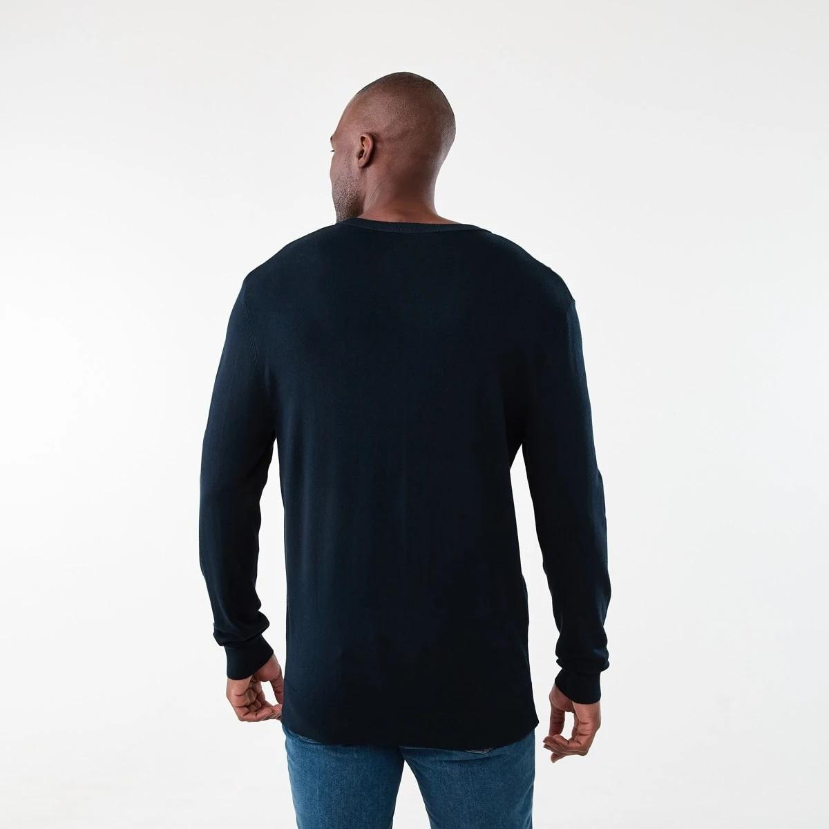 3 Core Crew Neck Knit Jumper Sky Cptn, 3 of 5