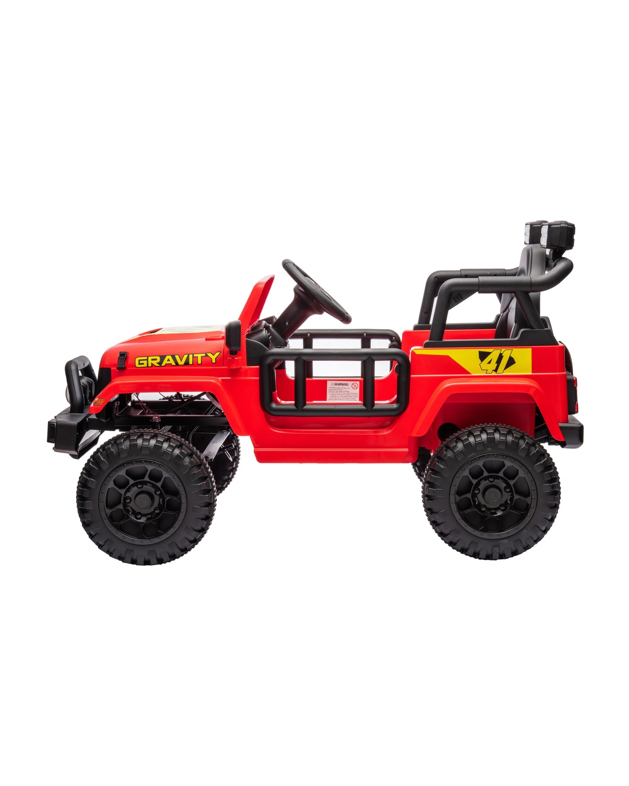 8 Kahuna S619 Gravity Kids Electric Ride On Car - Red, 8 of 10