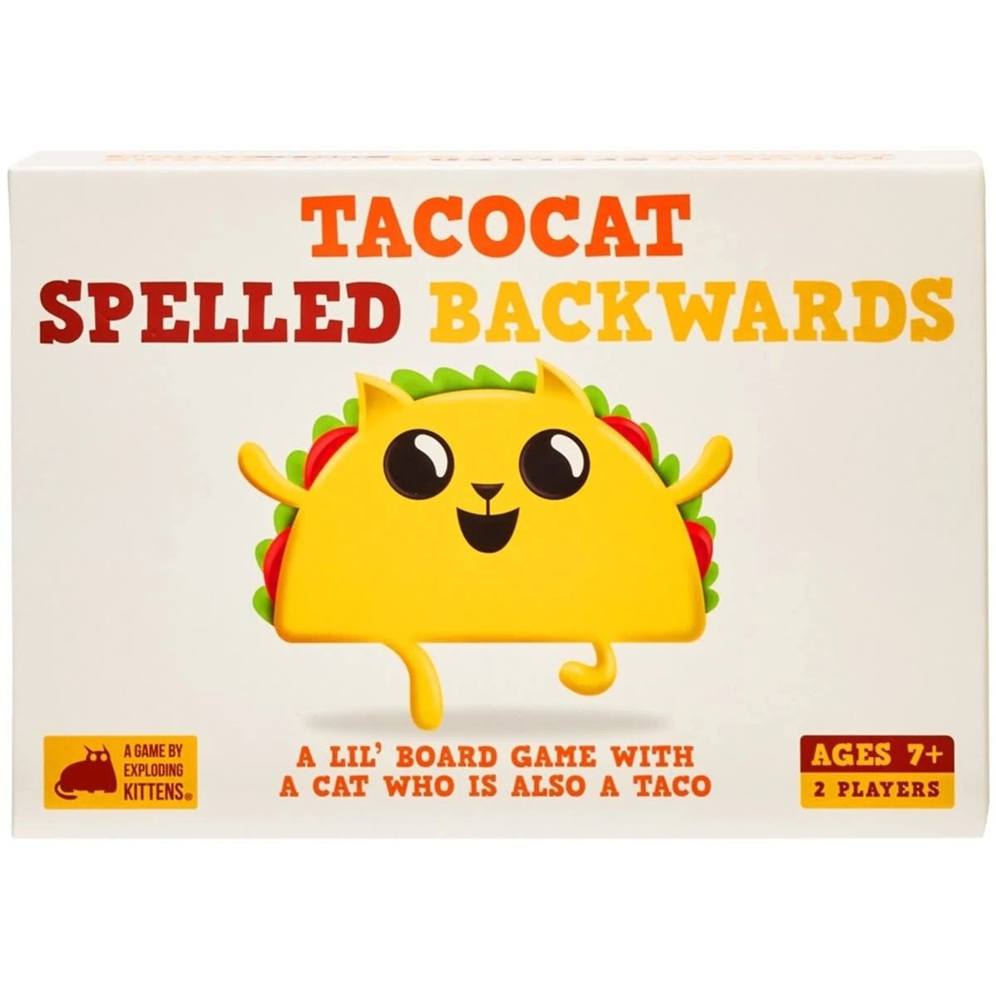 1 Tacocat Spelled Backwards Board Game, 1 of 3