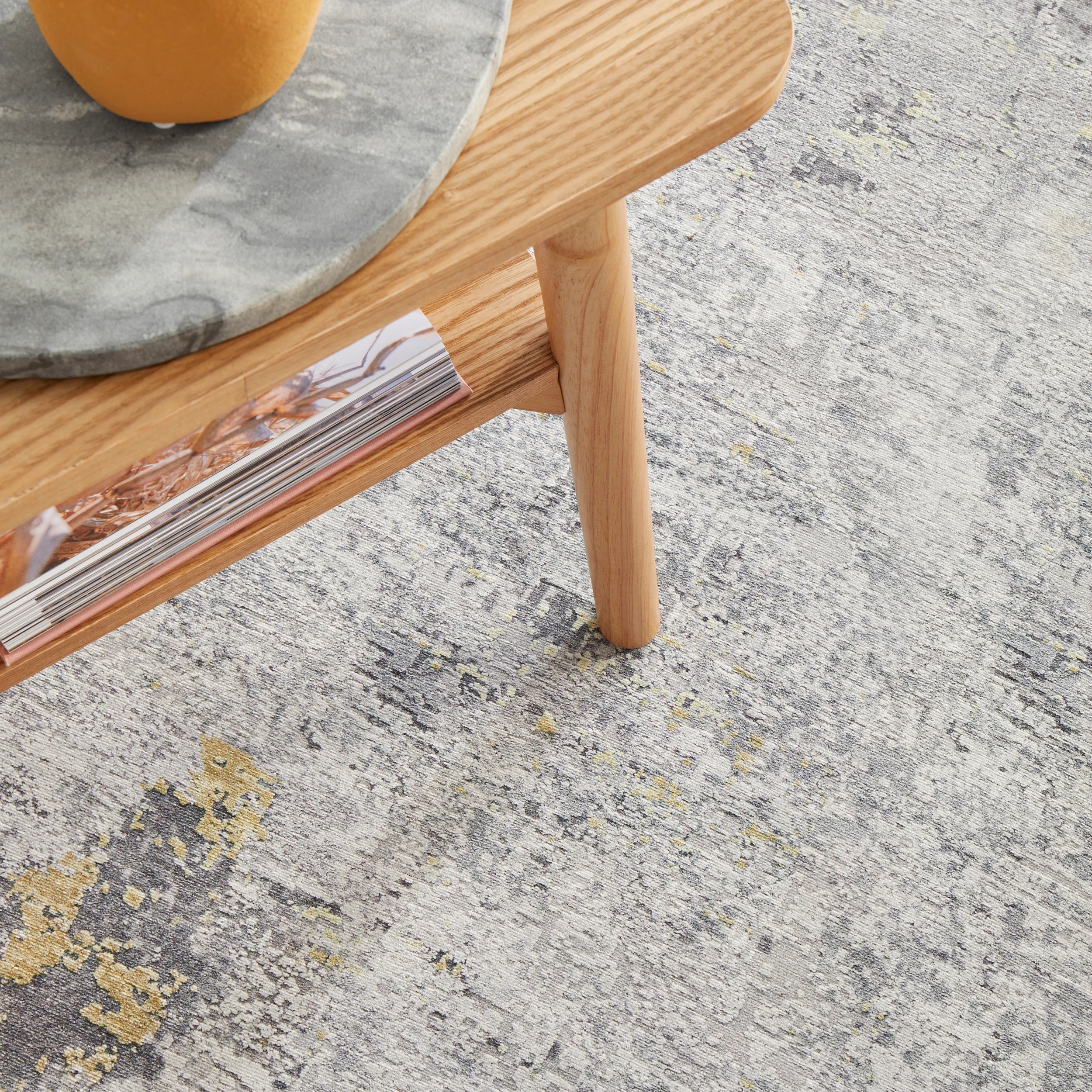 6 Common Ground Rugs Carmine 156 200x80 cm Rug - Silver, 6 of 8