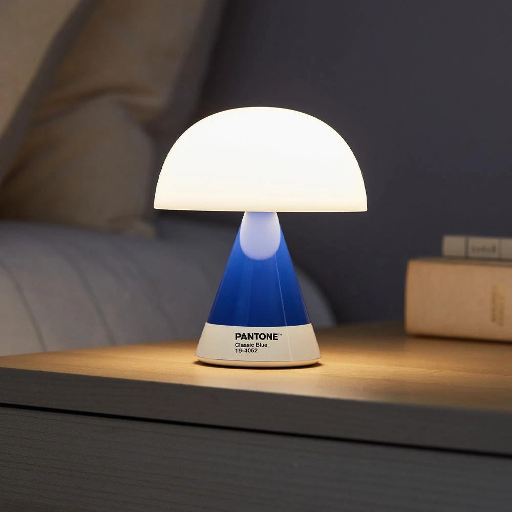 2 Lexon Mina M Medium Portable Led Lamp PANTONE - Classic Blue - Blue, 2 of 5