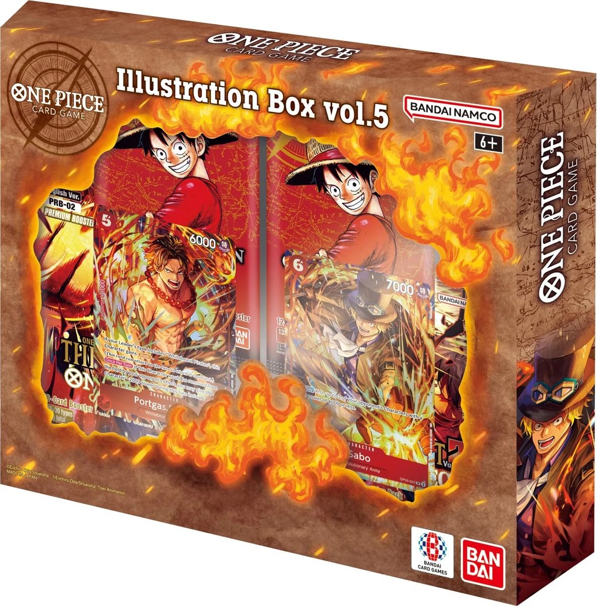 One Piece Card Game Illustration Box Vol. 5 - Kmart