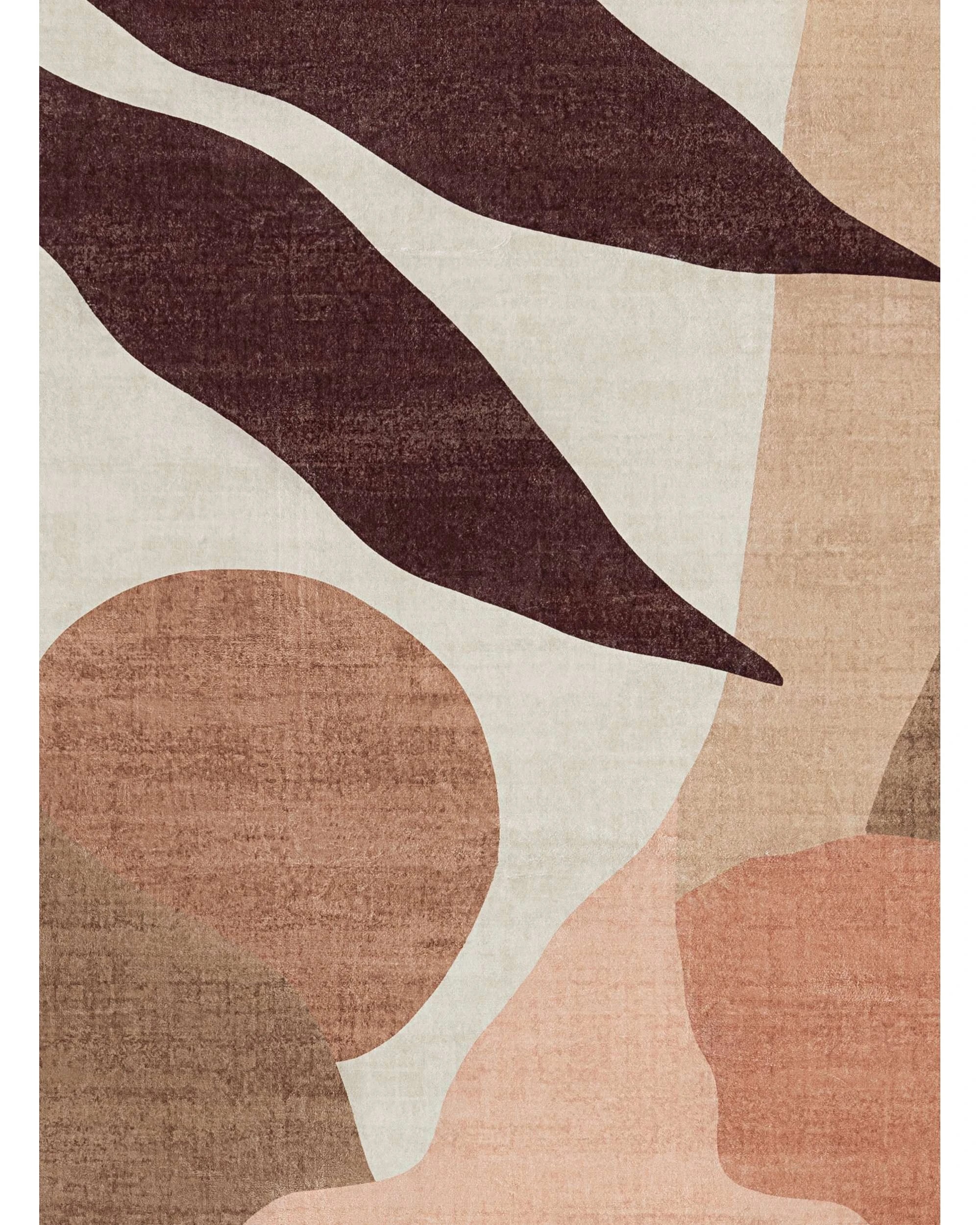7 Loopsie Preta Printed Washable Rug-370cm x 270cm - Brown, 7 of 9