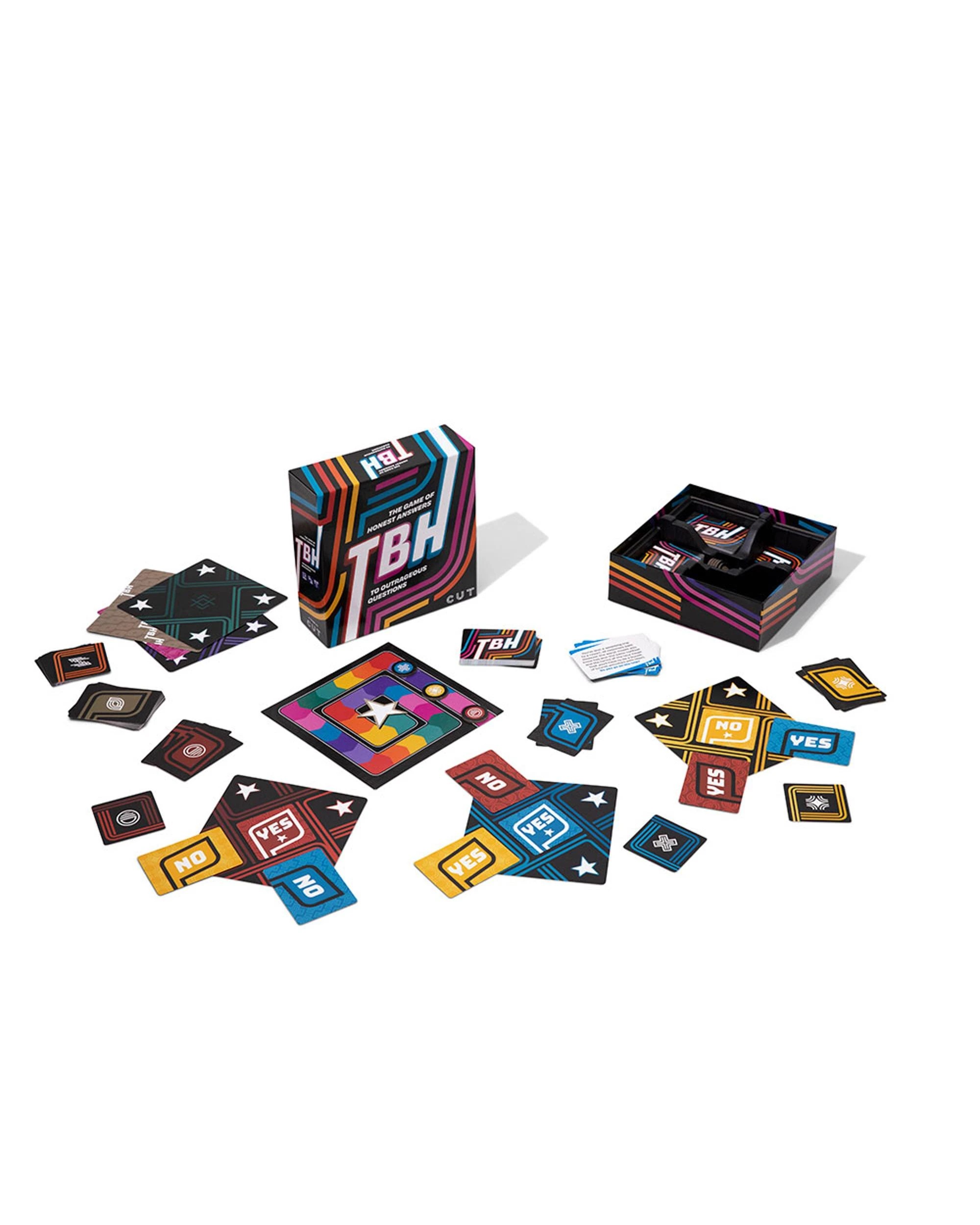 2 TBH The Game of Honest Answers to Outrageous Questions Card Game, 2 of 3