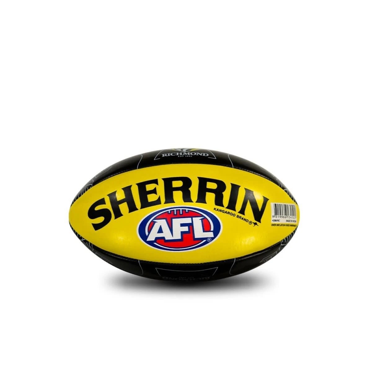 3 Sherrin AFL Richmond Tigers Ball, 3 of 4