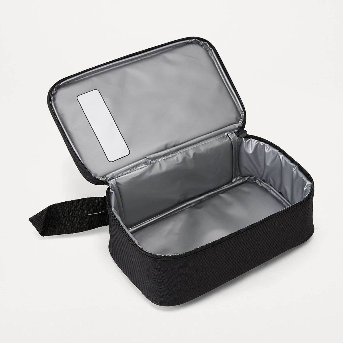 5 Black Insulated Cold Box Lunch Bag, 5 of 7