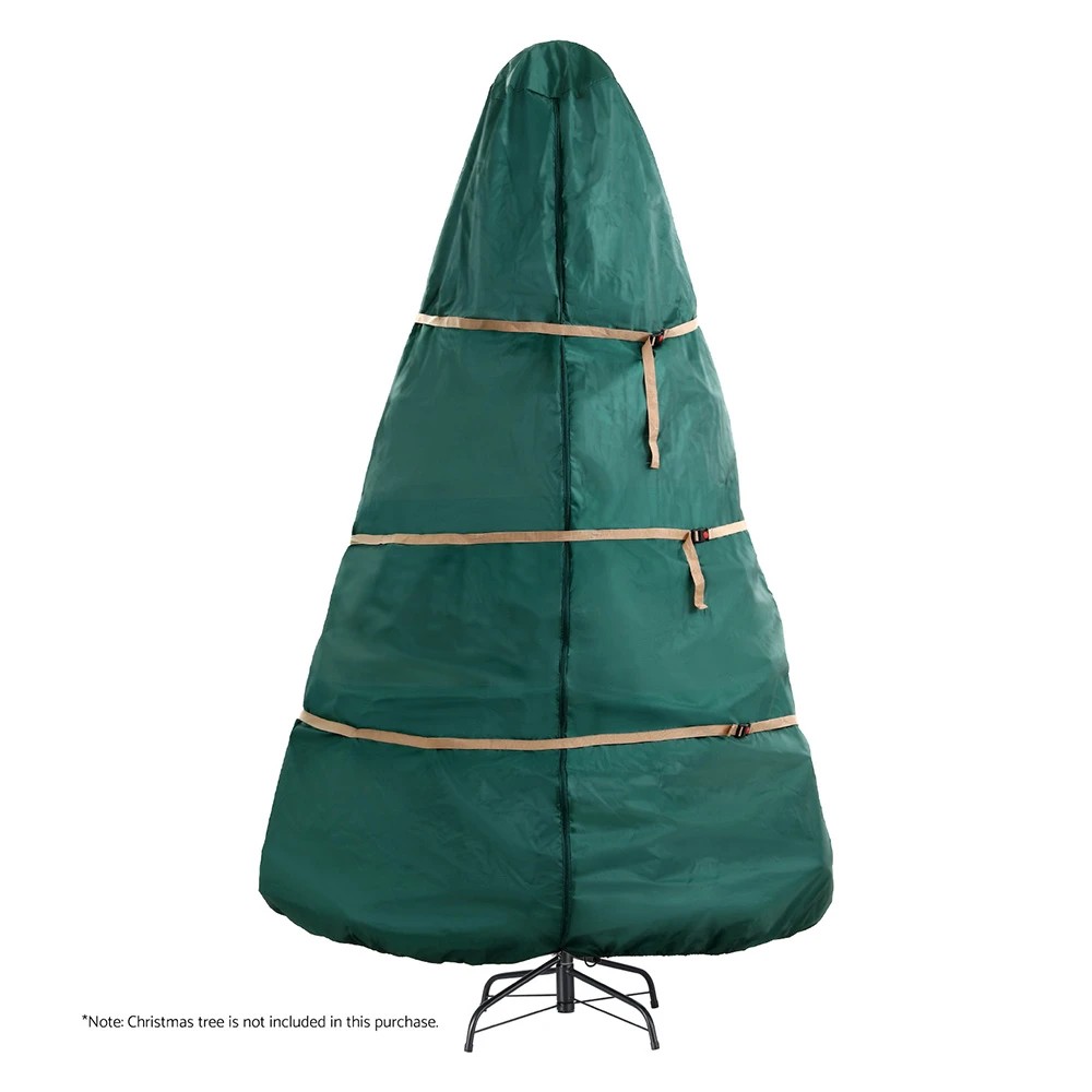 1 Jingle Jollys Christmas Tree Storage Bag Fits Up to 9ft Tree Xmas Bag - Green, 1 of 6