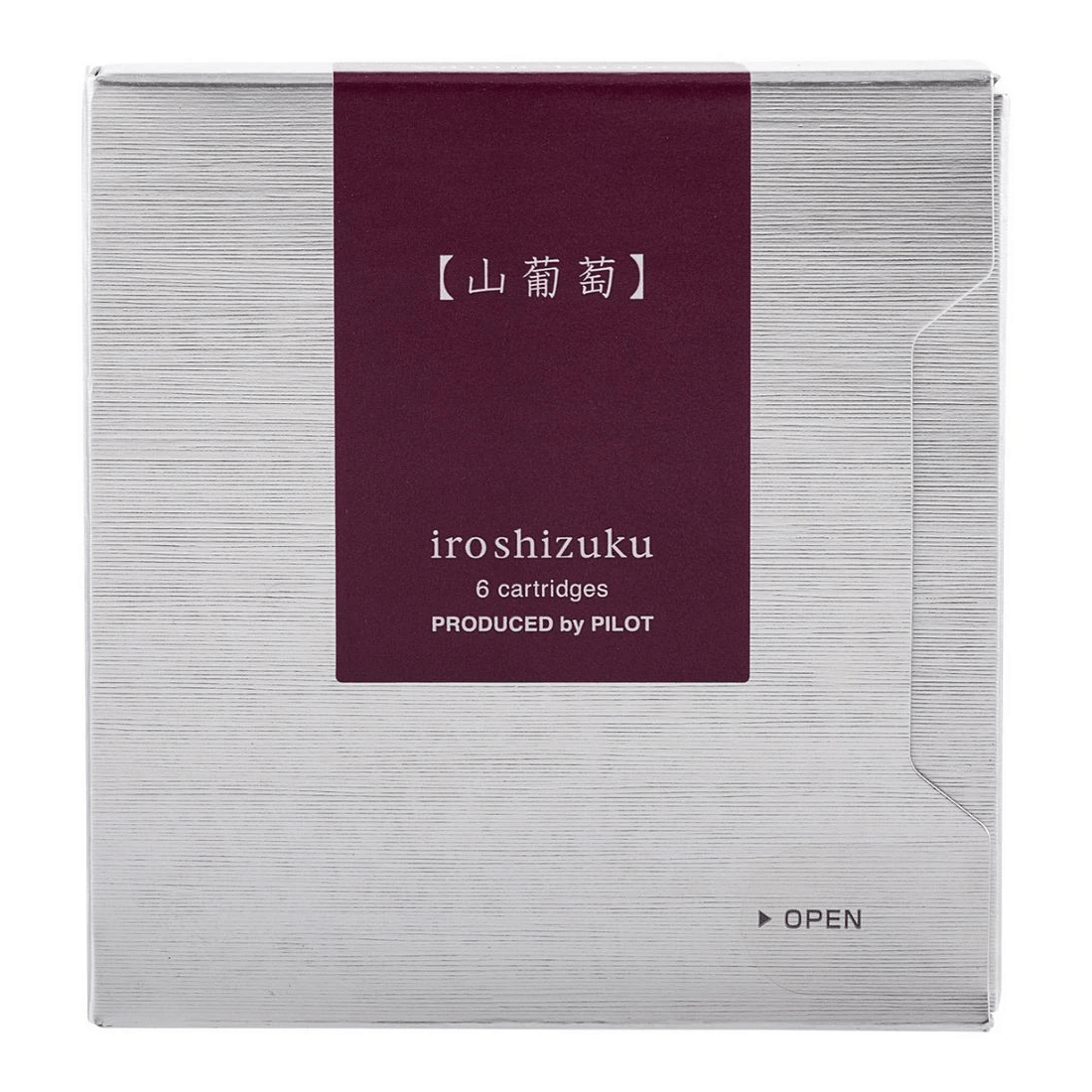 3 Iroshizuku Fountain Pen Ink Cartridge Crimson Glory Vine 6Pk, 3 of 3