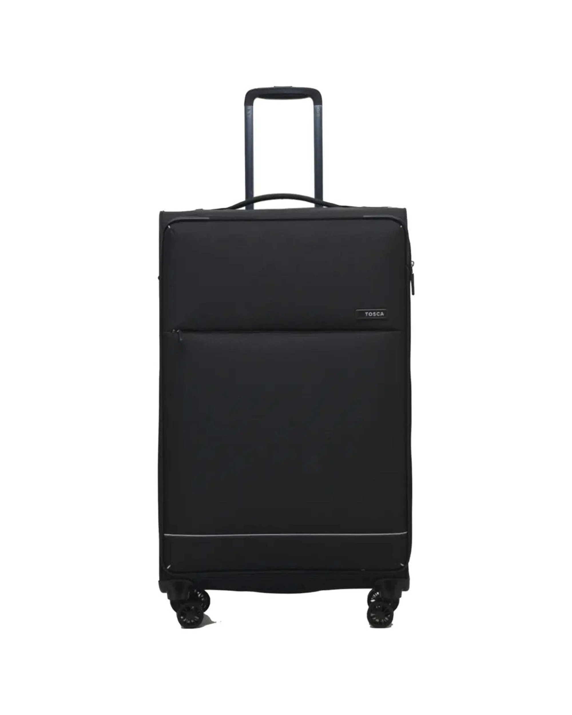 6 Tosca 3Pc So-Lite 2-Wheel Suitcase Travelling Luggage Trolley Set - Black, 6 of 9