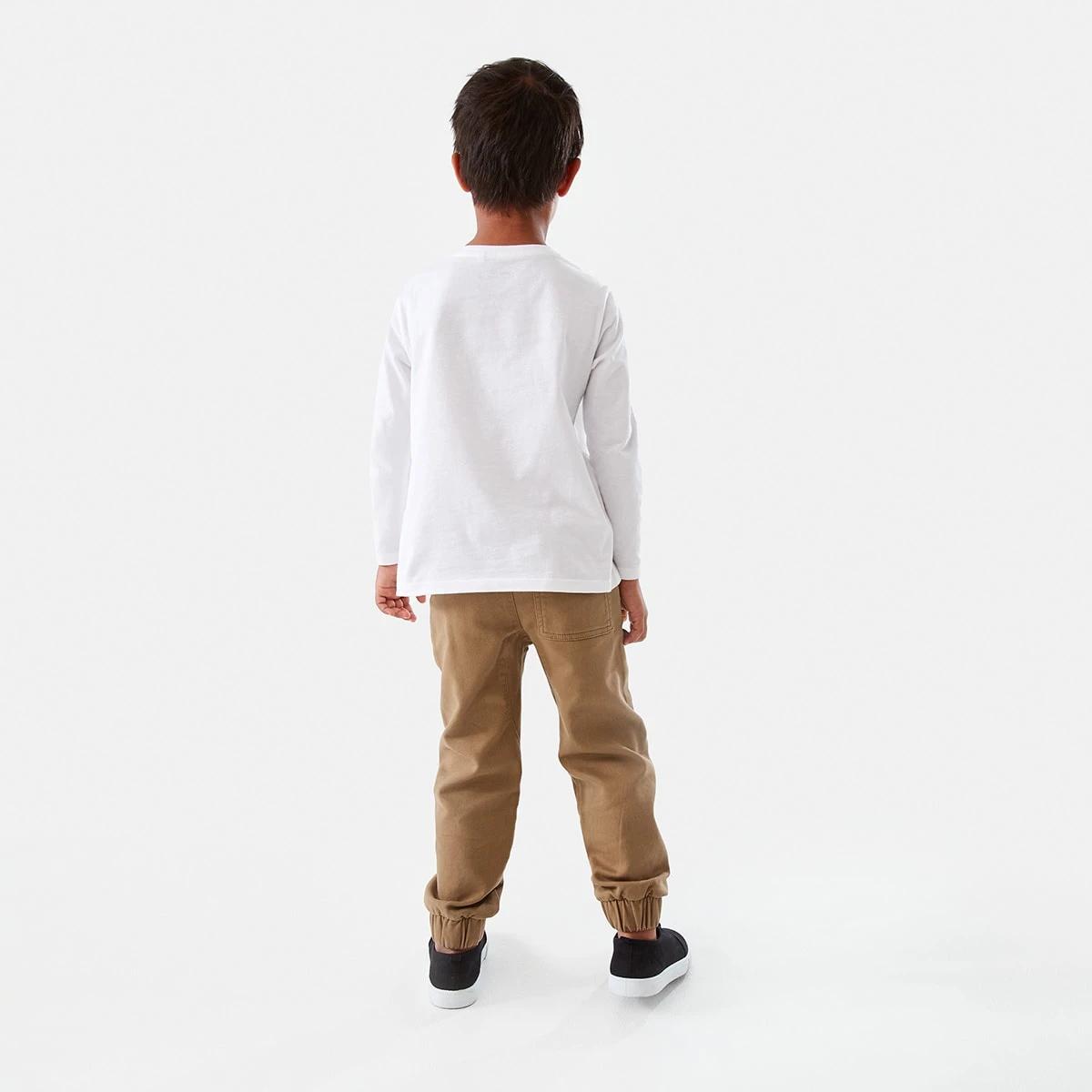 6 Pull On Knit Joggers Coco Brown, 6 of 8