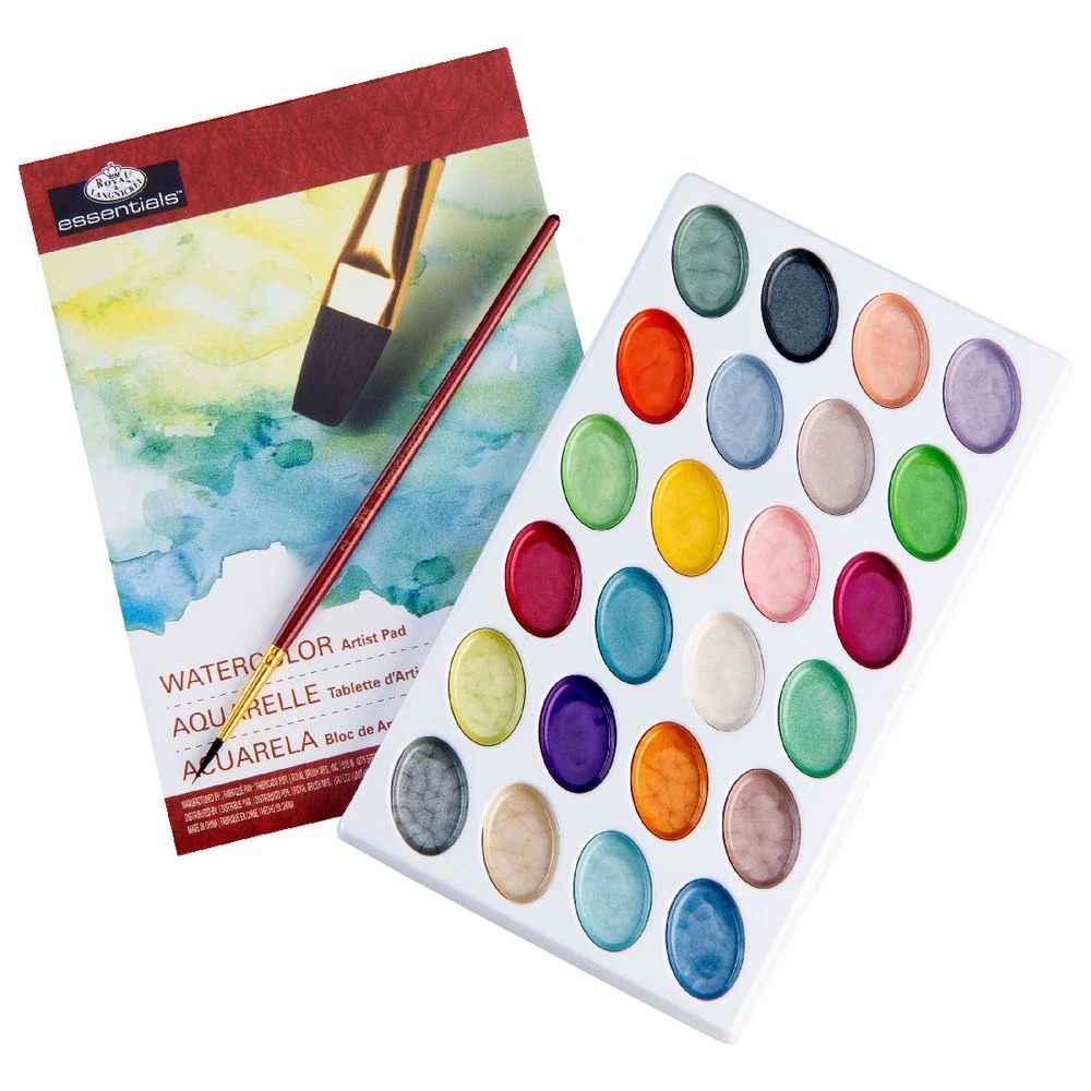 2 Royal & Langnickel Pearlescent Watercolour Art Set 26 Piece, 2 of 6