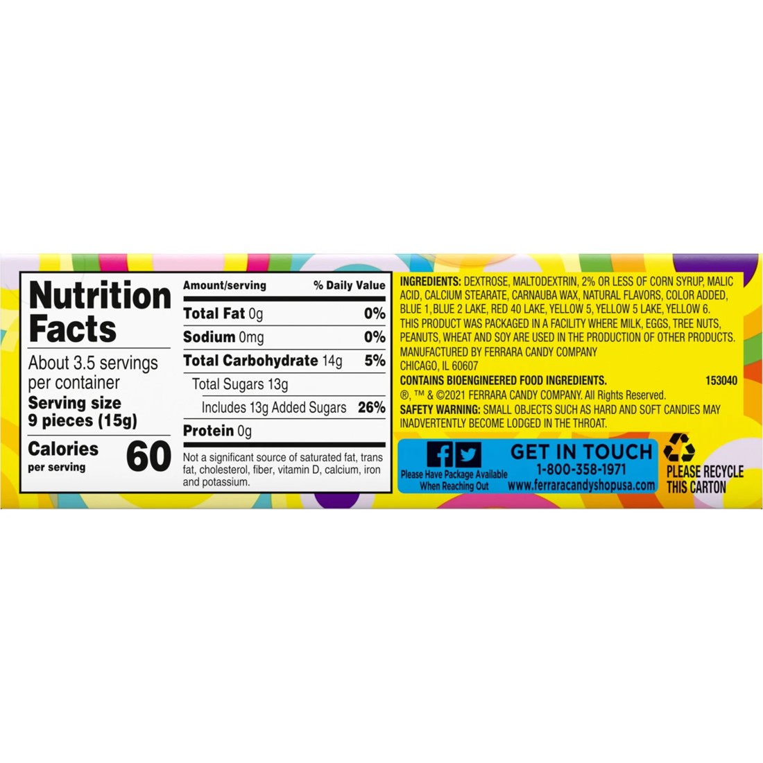 3 Everlasting Gobstopper Candy 50.2g, 3 of 3