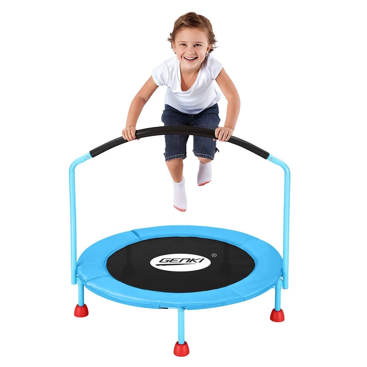 4 Genki Kids Trampoline Small Exercise Home Gym, 4 of 5