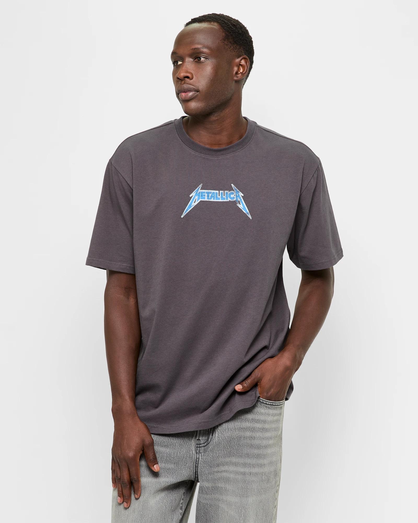 1 Licensed Metallica Tour T-shirt BLACK, 1 of 7