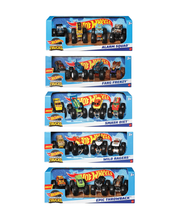 ​Hot Wheels Monster Trucks 4-Pack - Assorted - Multi