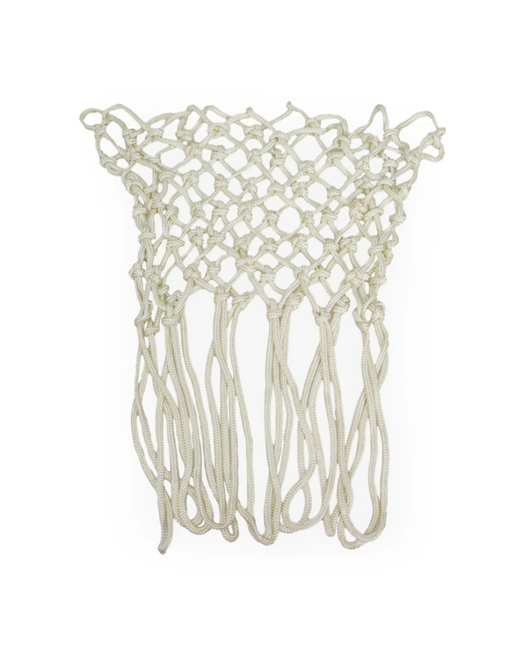 1 Victor Sports Heavy Duty Nylon Basketball Net Braided Woven 6mm - Natural, 1 of 2