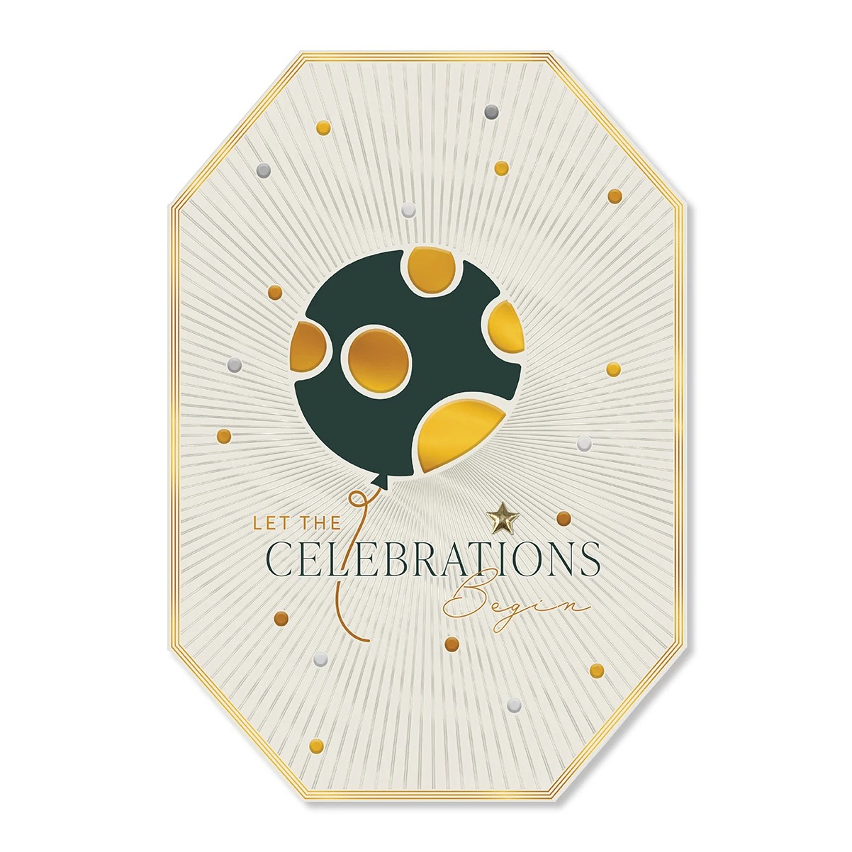 3 Hallmark Birthday Card - Let the Celebrations Begin, 3 of 3