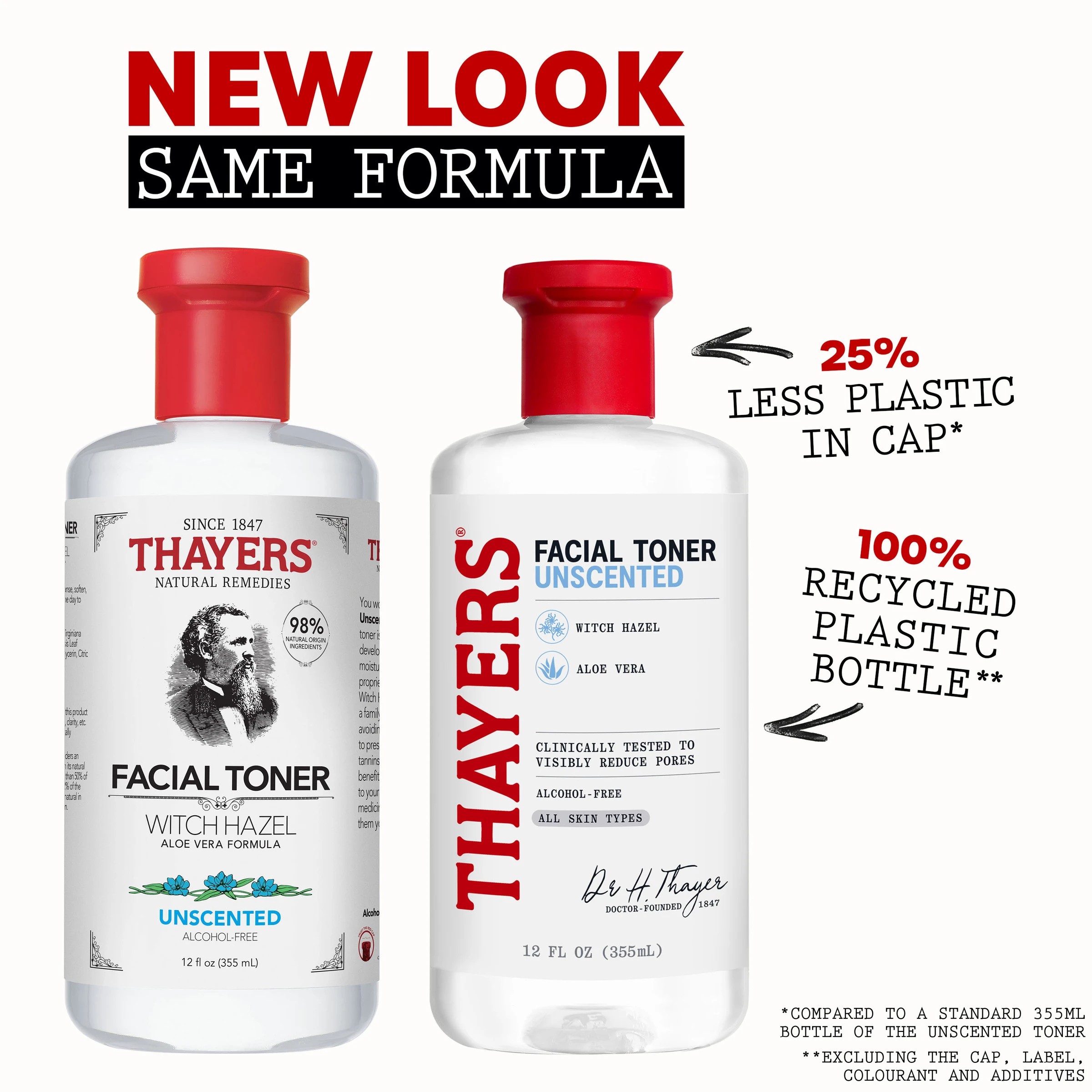 7 Thayers Unscented Alcohol Free Facial Toner 355ml - Witch Hazel and Aloe Vera, 7 of 9
