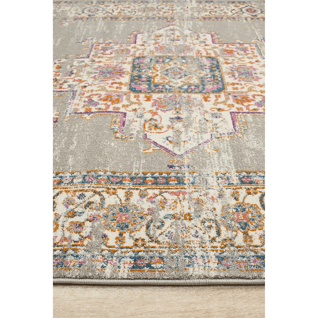 5 Rug Culture Babylon 211 Grey — Polypropylene Power-Loomed Rug (10mm pile) - Grey, 5 of 7