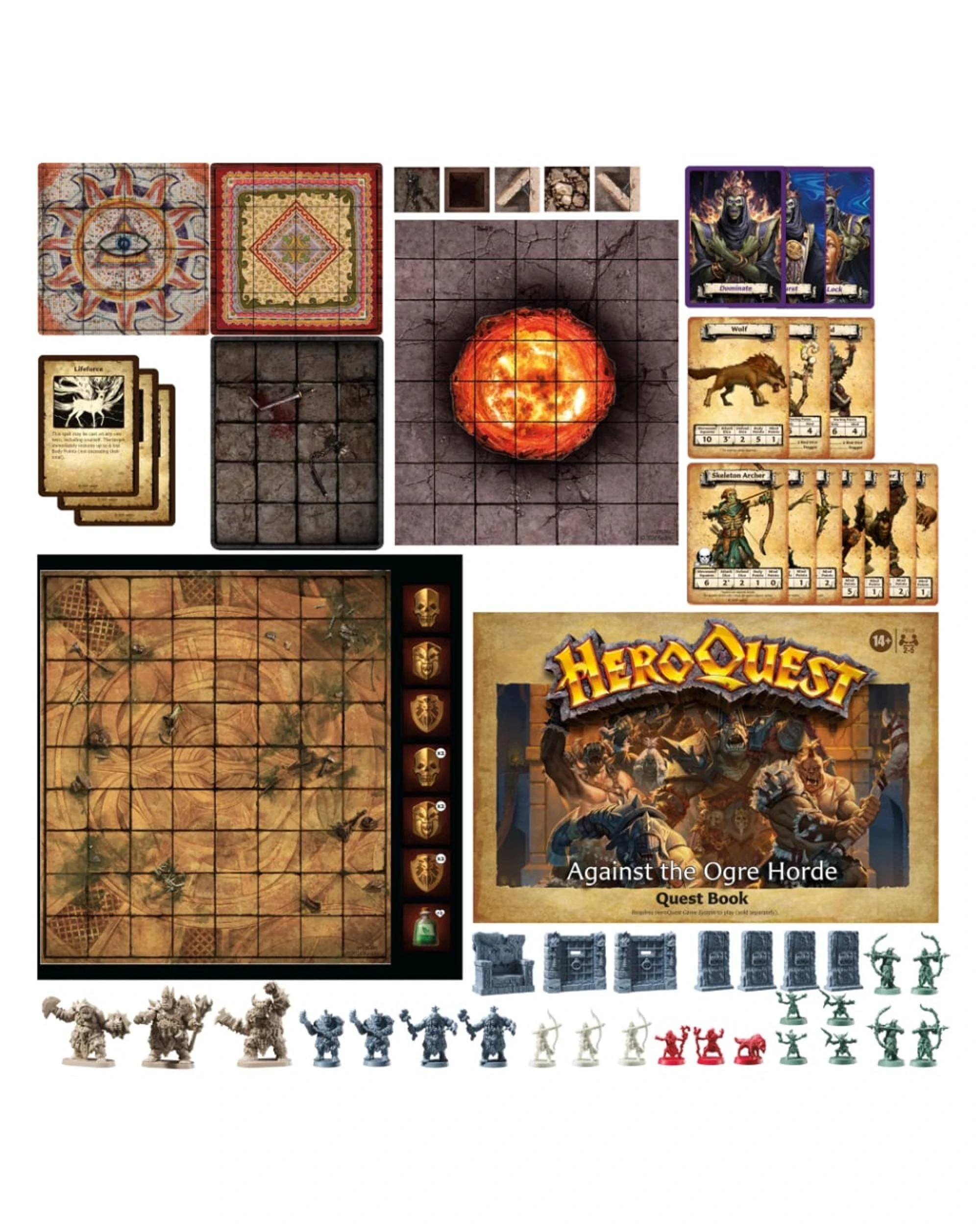 3 HeroQuest Against the Ogre Horde Quest Pack Expansion, 3 of 5