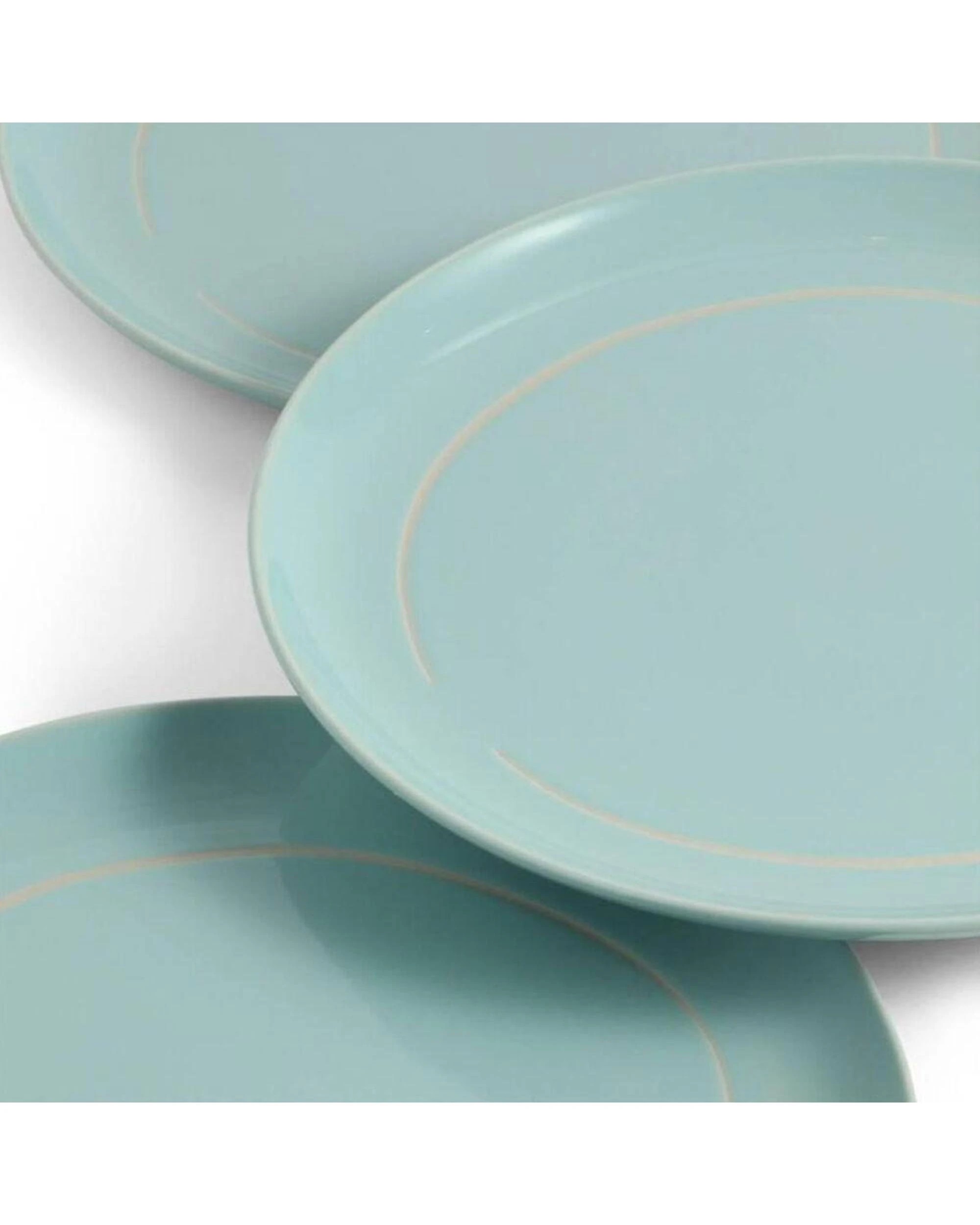 4 Royal Doulton Tilly Ramsay Plate 27cm Set of 4 - Blue, 4 of 7