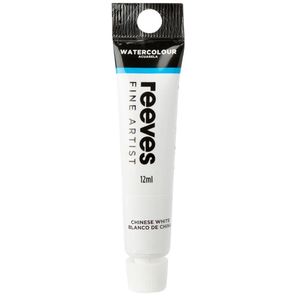 1 Reeves Watercolour Paint 12mL Chinese White, 1 of 1