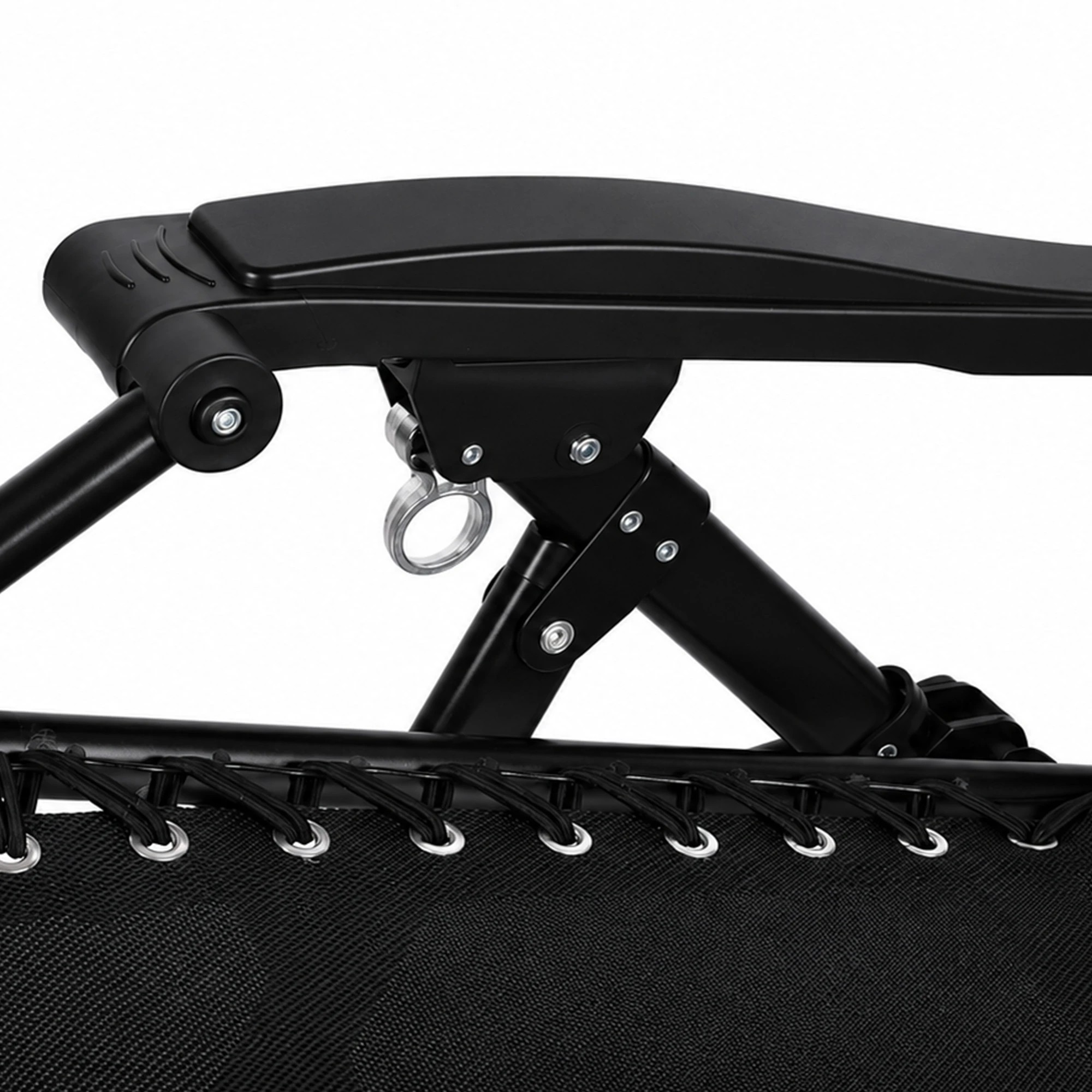 5 Levede Zero Gravity Chair Lounge Lockable Outdoor Recline Cushion Tray Black, 5 of 8