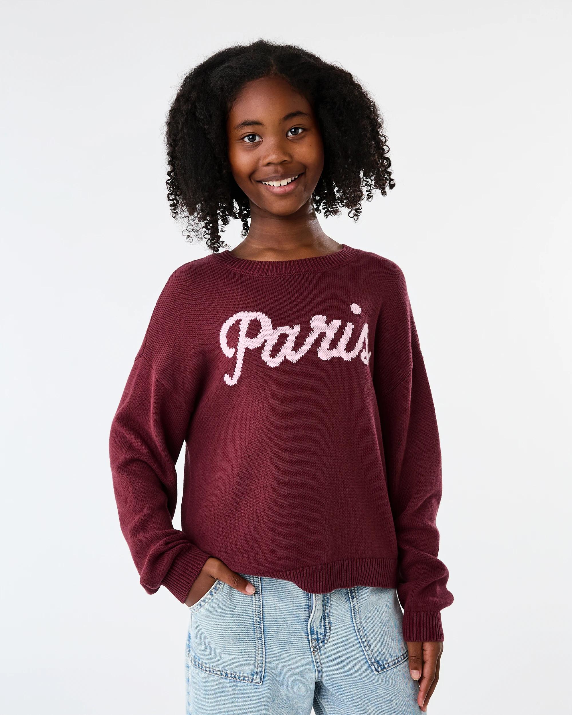 2 Cotton Jacquard Knit Sweatshirt Windsor Wn, 2 of 6