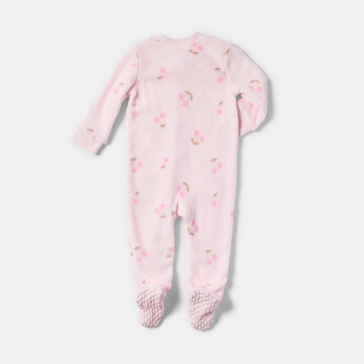 2 Fluffy Coverall Pnk Chry, 2 of 4