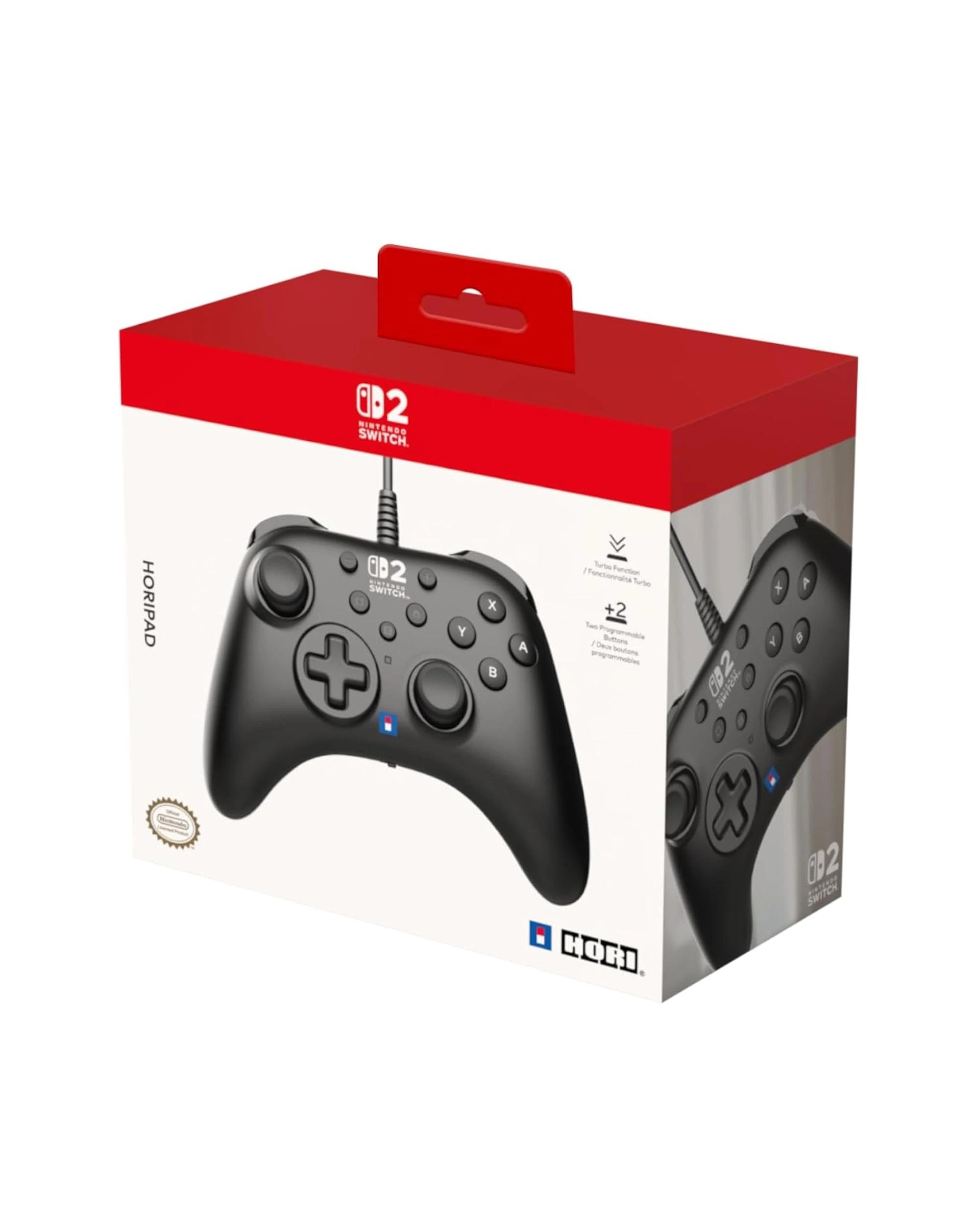 7 HORI HORIPAD Turbo for Nintendo Switch 2 - Black, 7 of 7