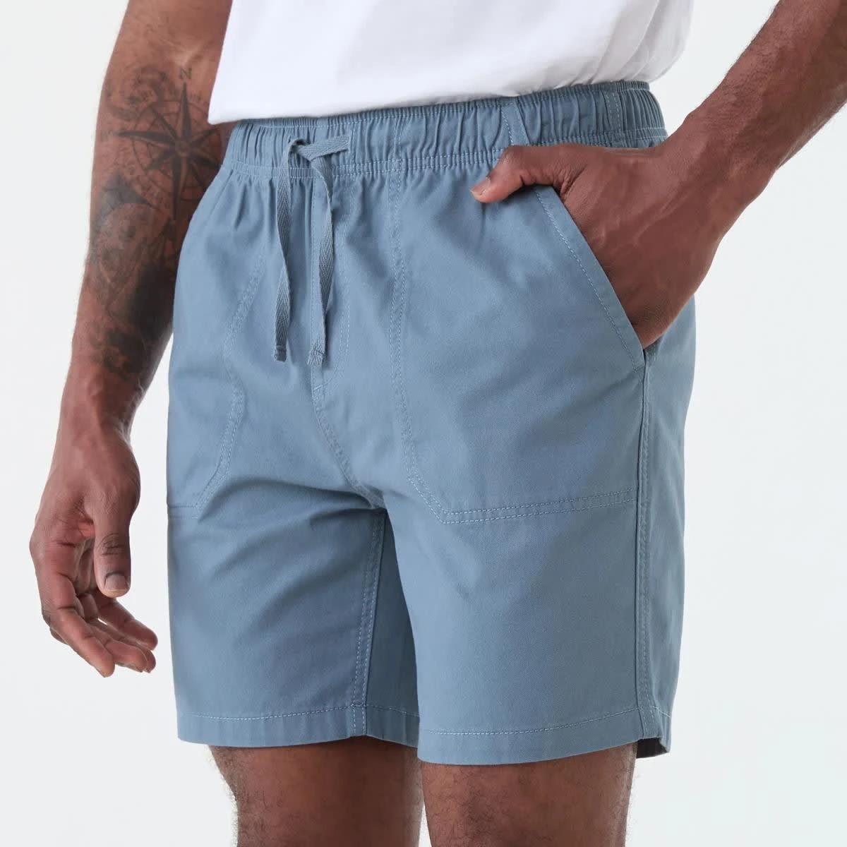 2 Washed Volley Shorts BLUE MIRAGE, 2 of 6