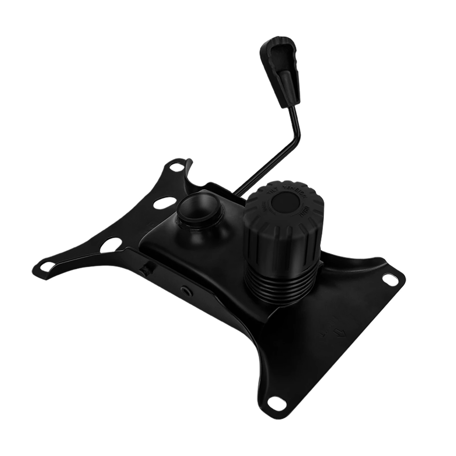 7 Alfordson Gaming Chair Office Massage 12 RGB LED Computer Leather - All Black, 7 of 10